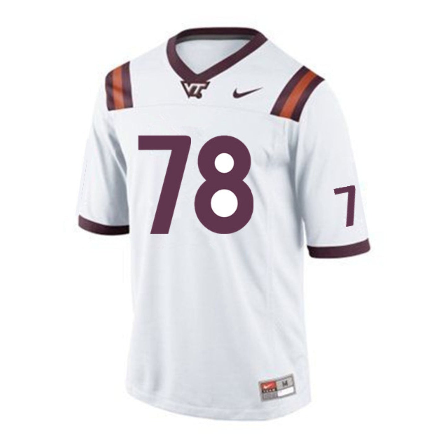 NCAAF Bruce Smith Virginia Tech Hokies 78 Jersey