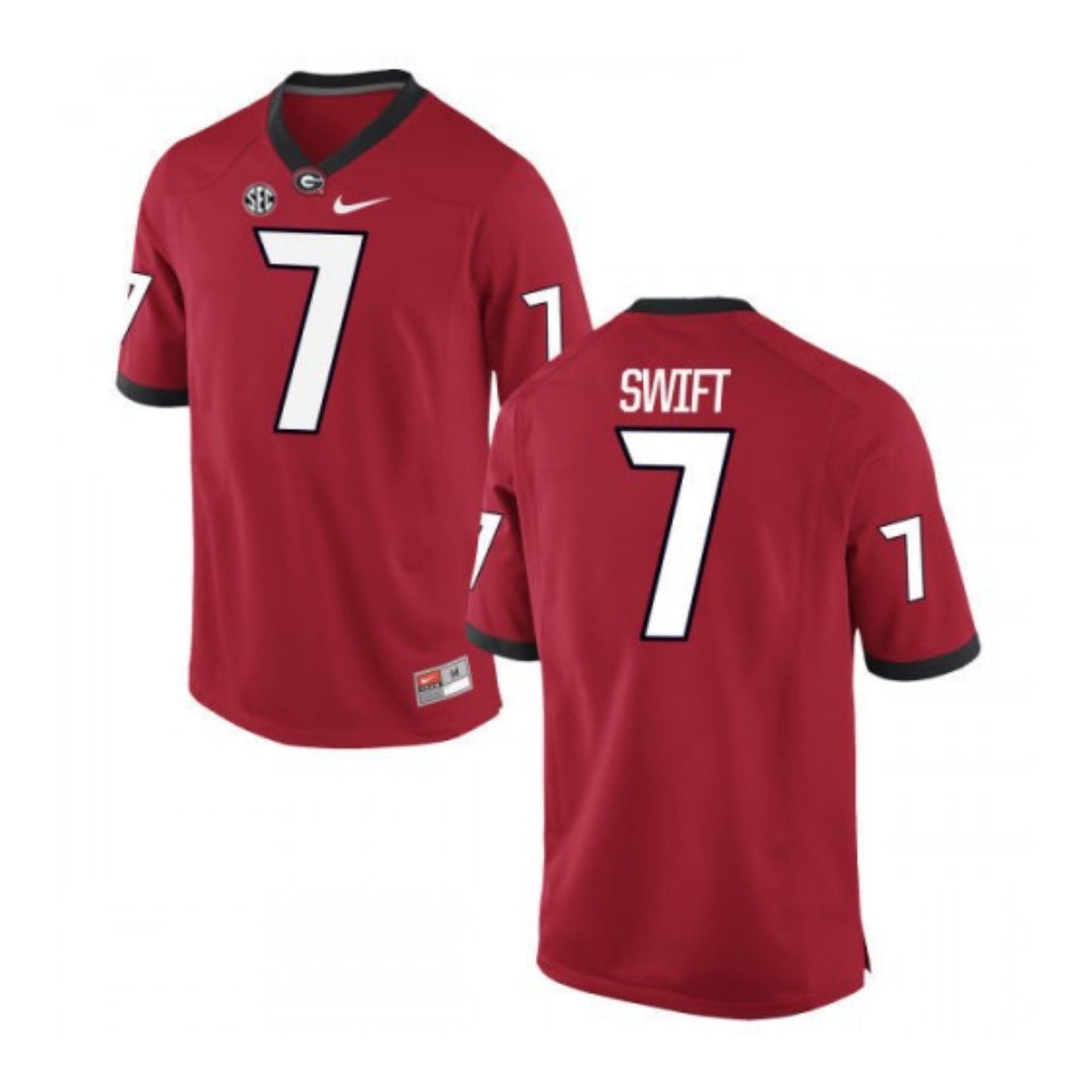 NCAAF D'andre Swift Georgia Bulldogs 7 Jersey