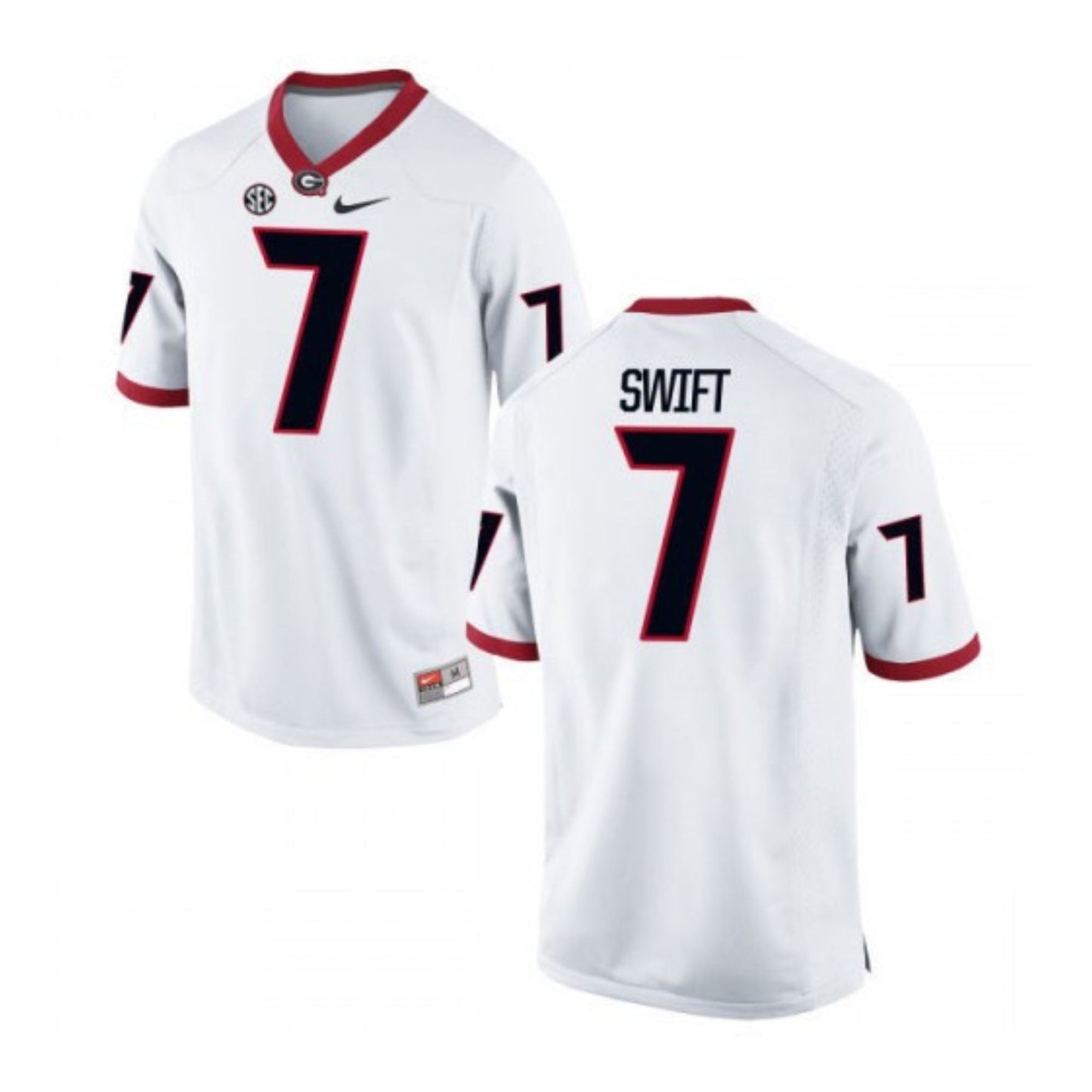 NCAAF D'andre Swift Georgia Bulldogs 7 Jersey