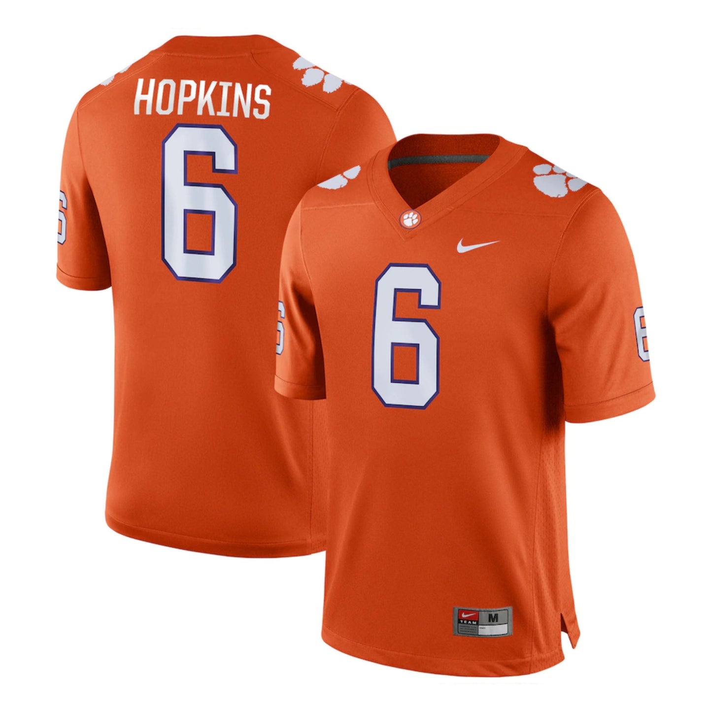 NCAAF Deandre Hopkins Clemson Tigers 6 Jersey