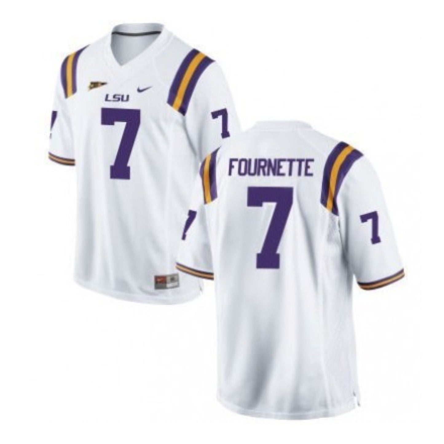 NCAAF Leonard Fournette LSU Tigers 7 Jersey
