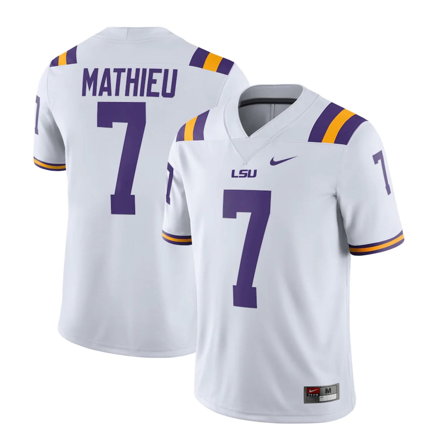 NCAAF Tyrann Mathieu LSU Tigers 7 Jersey