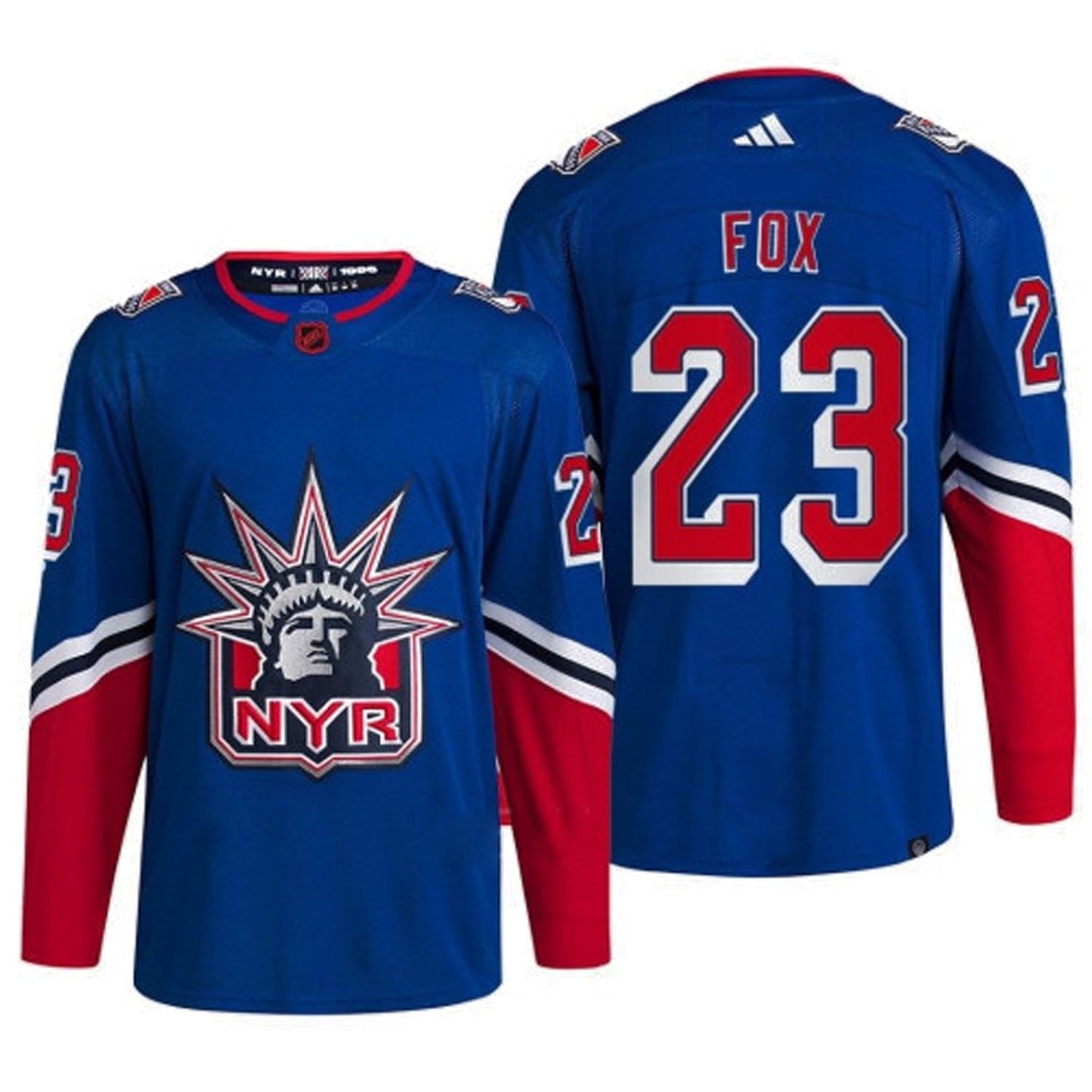 Hockey Adam Fox New York Rangers 23 Jersey