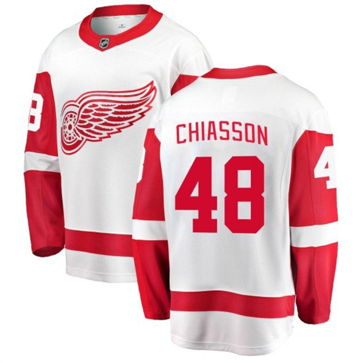 Hockey Alex Chiasson Detroit Red Wings 48 Jersey
