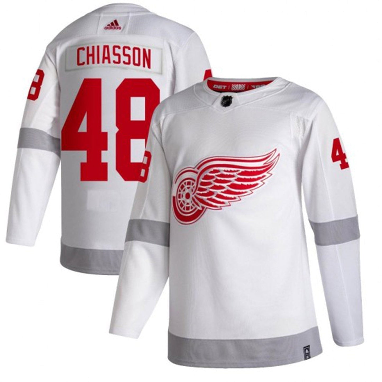 Hockey Alex Chiasson Detroit Red Wings 48 Jersey
