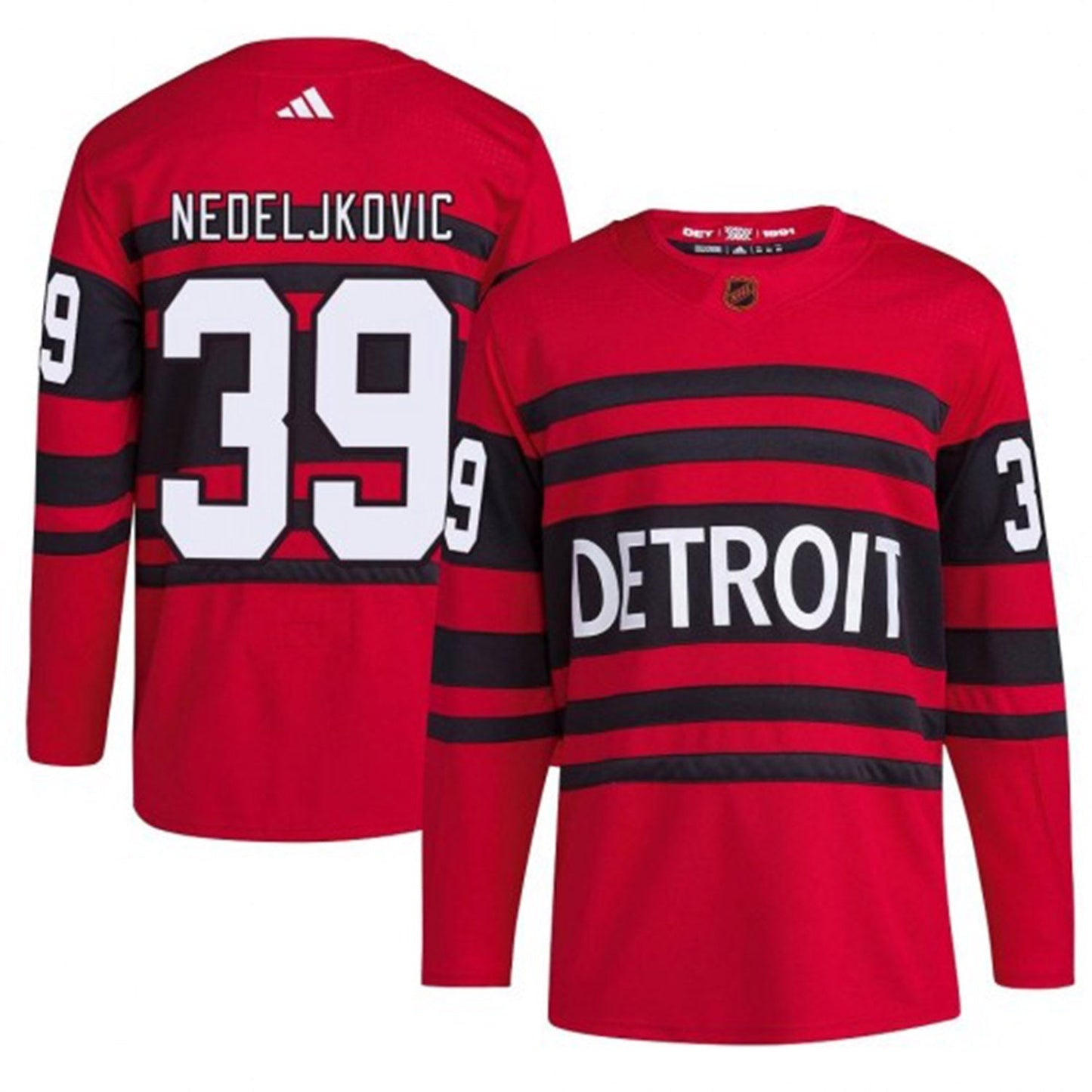 Hockey Alex Nedeljkovic Detroit Red Wings 39 Jersey