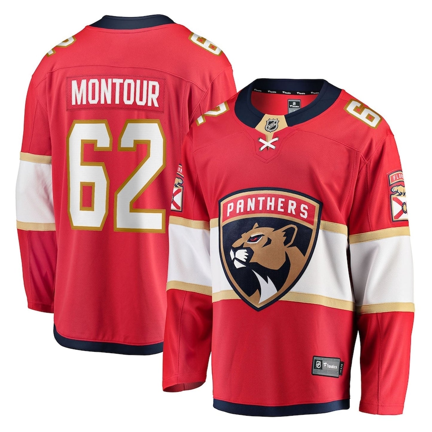Hockey Brandon Montour Florida Panthers 62 Jersey