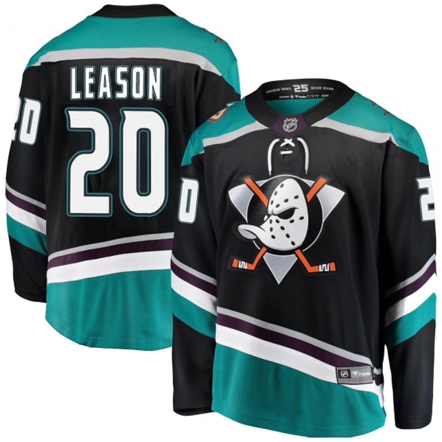 Hockey Brett Leason Anaheim Ducks 20 Jersey