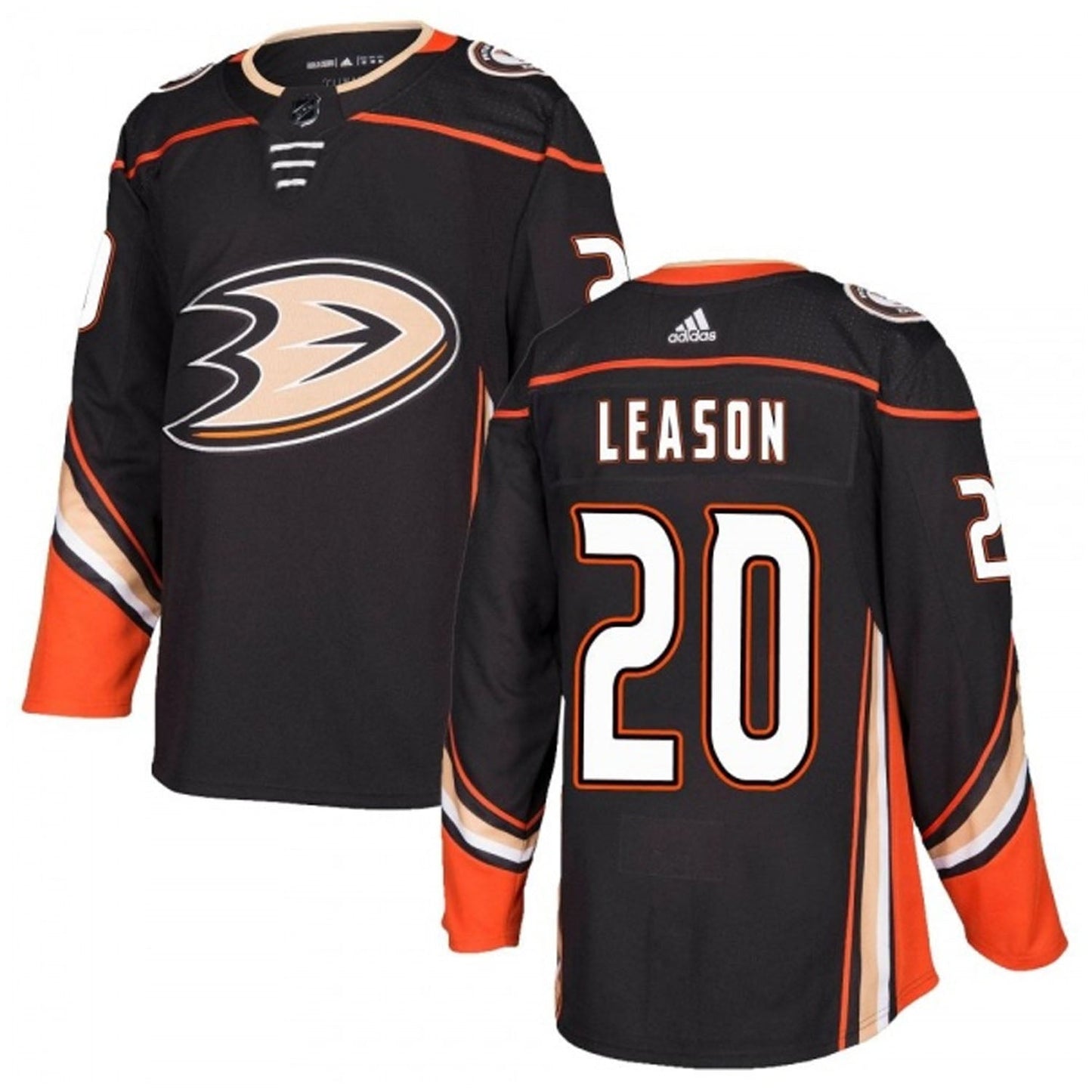 Hockey Brett Leason Anaheim Ducks 20 Jersey