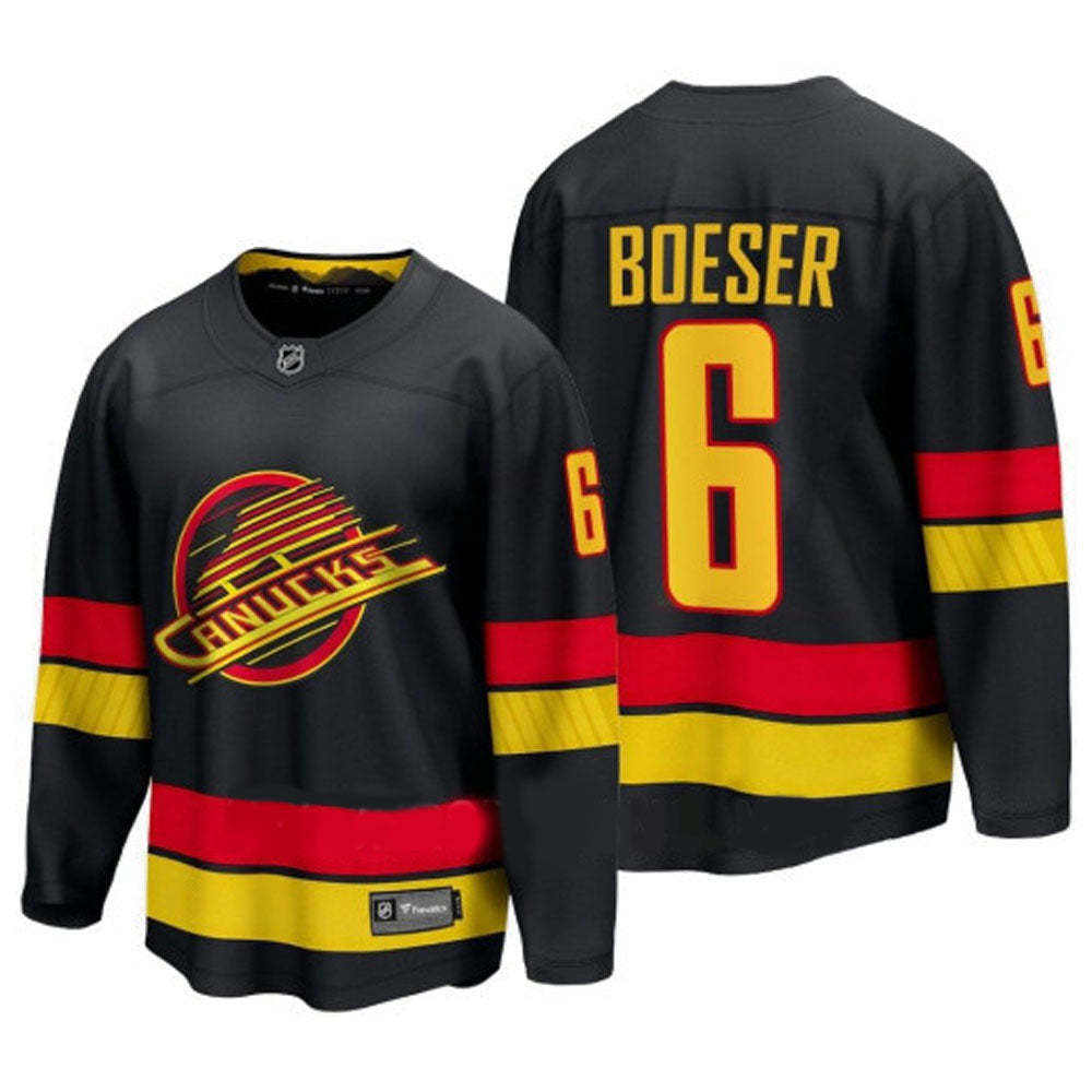 Hockey Brock Boeser Vancouver Canucks 6 Jersey