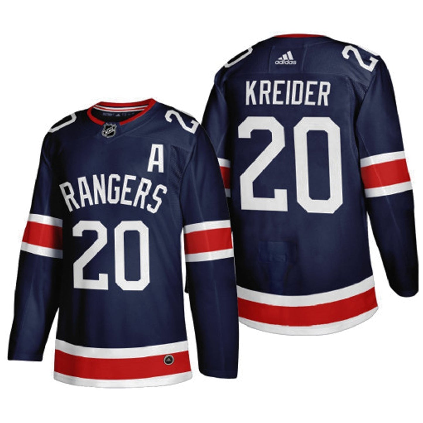 Hockey Chris Kreider New York Rangers 20 Jersey