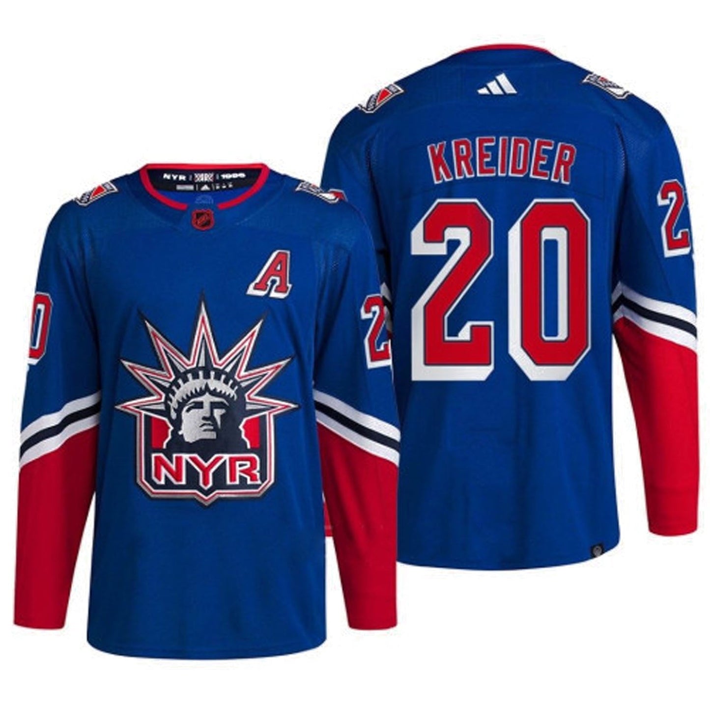 Hockey Chris Kreider New York Rangers 20 Jersey