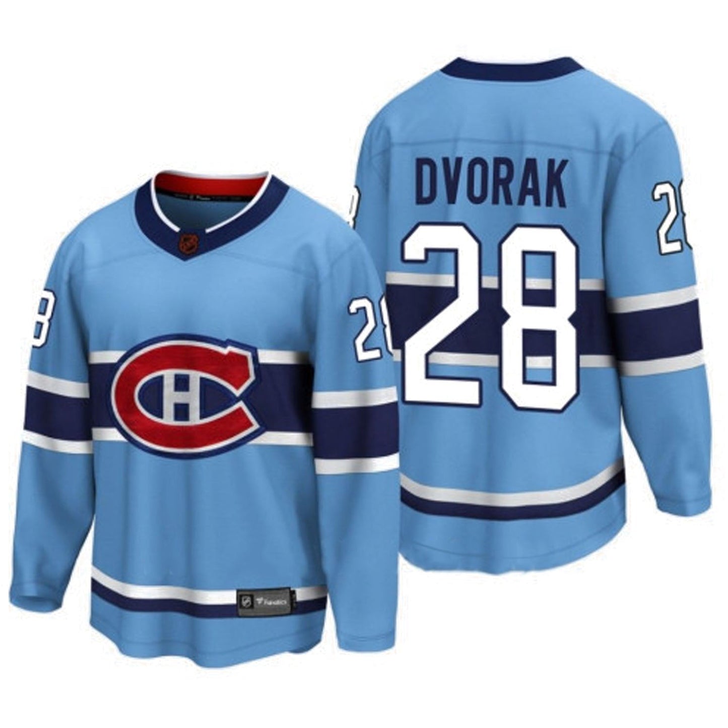 Hockey Christian Dvorak Montreal Canadiens 28 Jersey