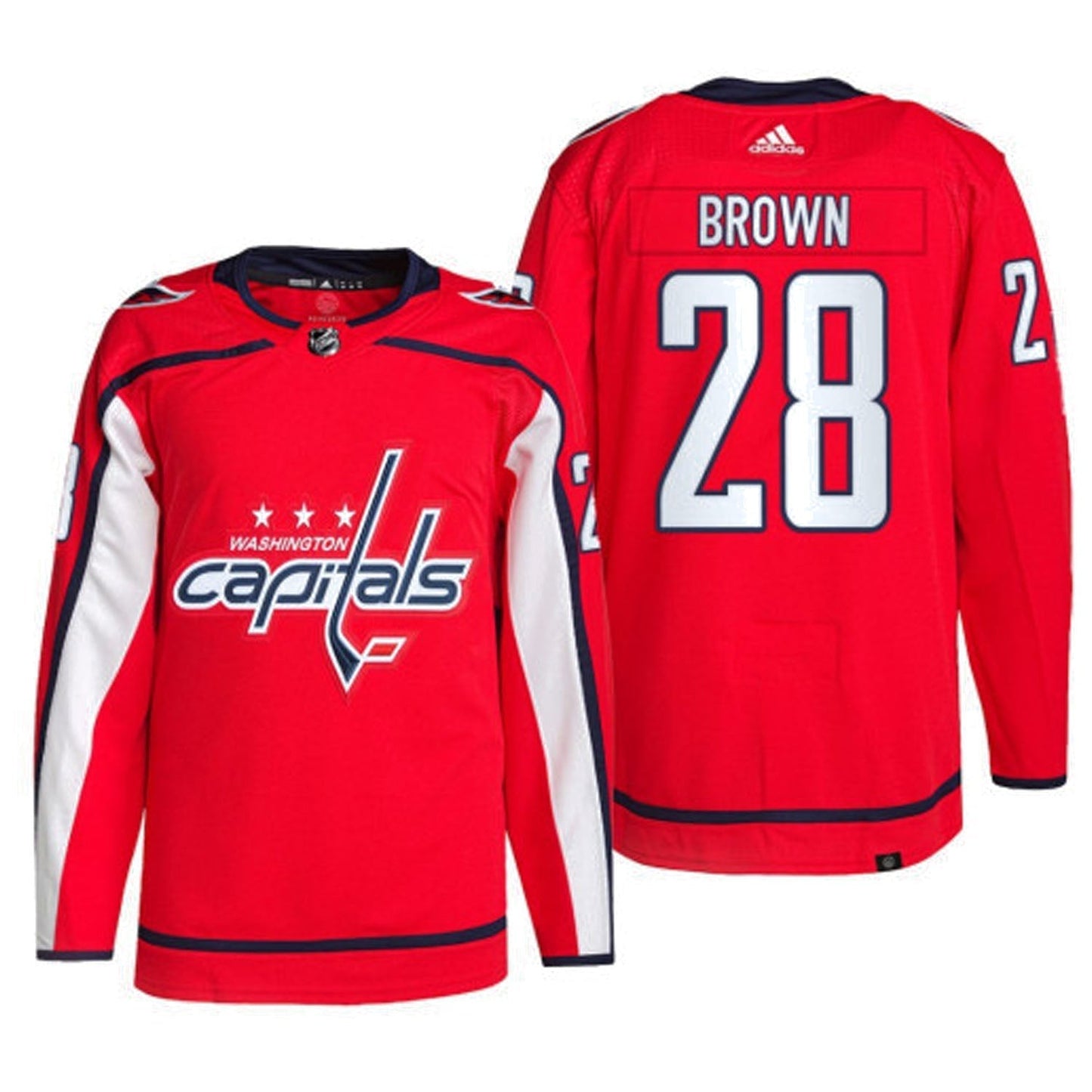 Hockey Connor Brown Washington Capitals 28 Jersey