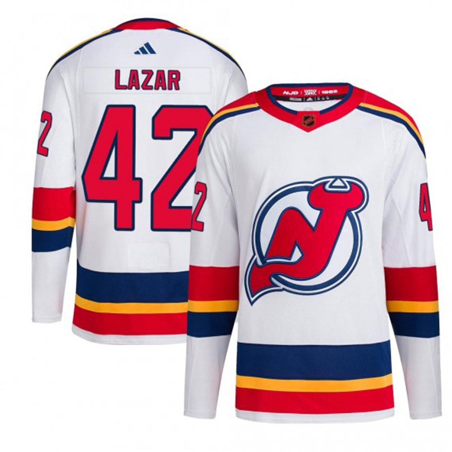 Hockey Curtis Lazar New Jersey Devils 42 Jersey