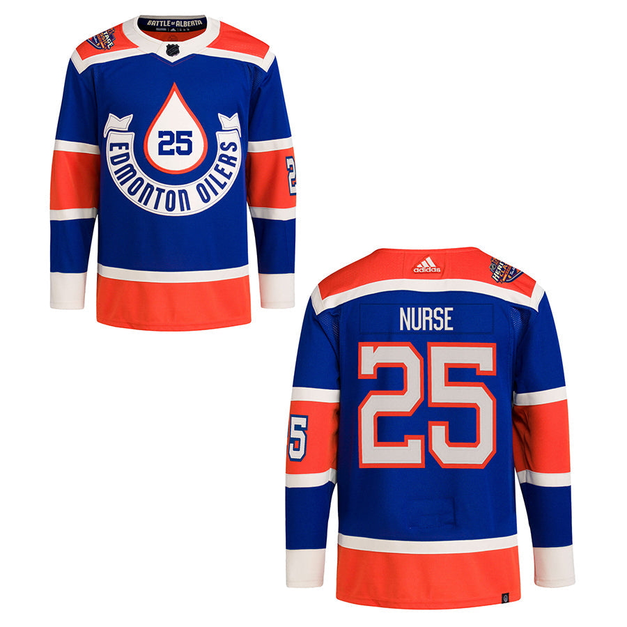 Hockey Darnell Nurse Edmonton Oilers Heritage Classic Jersey
