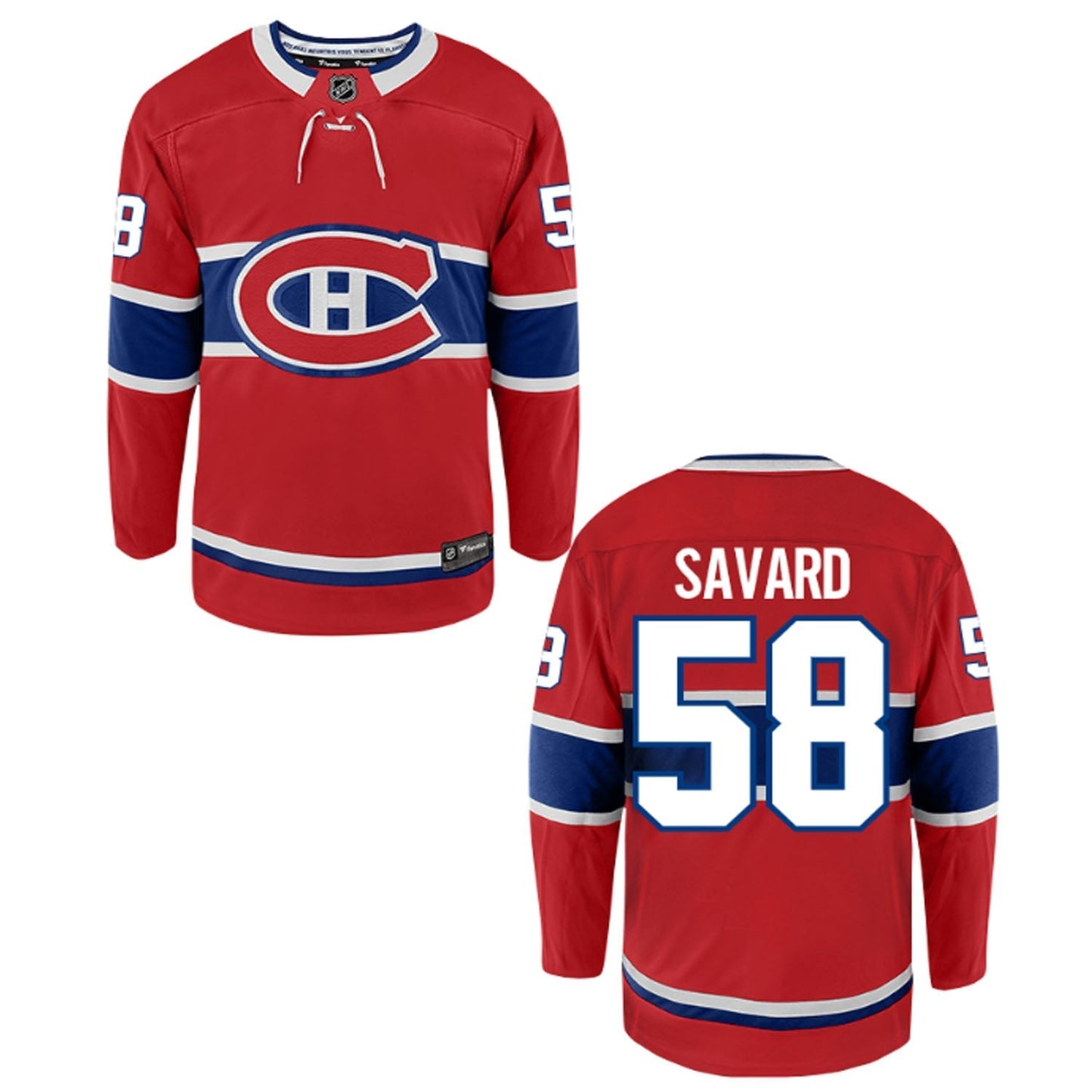 Hockey David Savard Montreal Canadiens 58 Jersey
