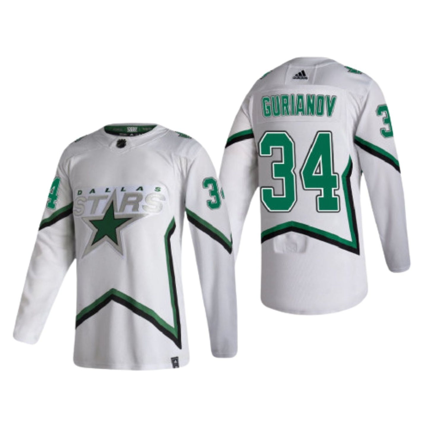 Hockey Denis Gurianov Dallas Stars 34 Jersey