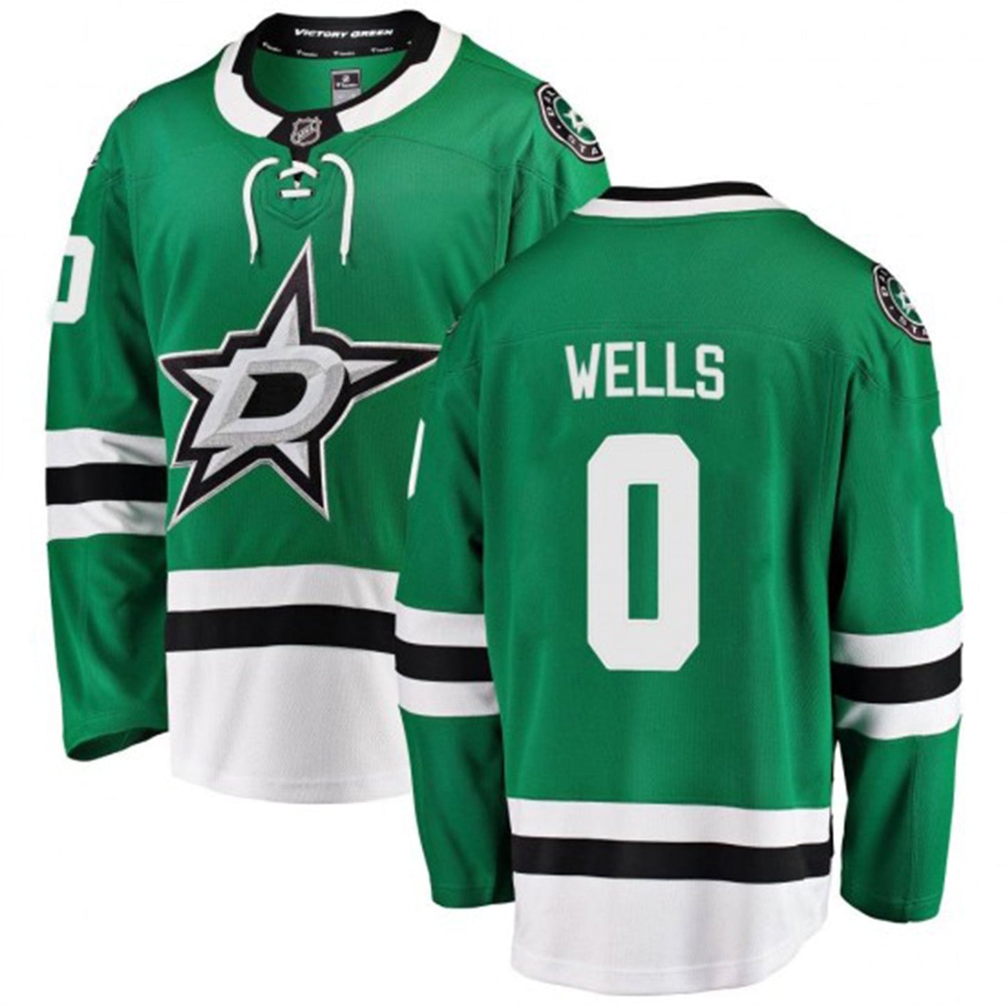 Hockey Dylan Wells Dallas Stars 0 Jersey