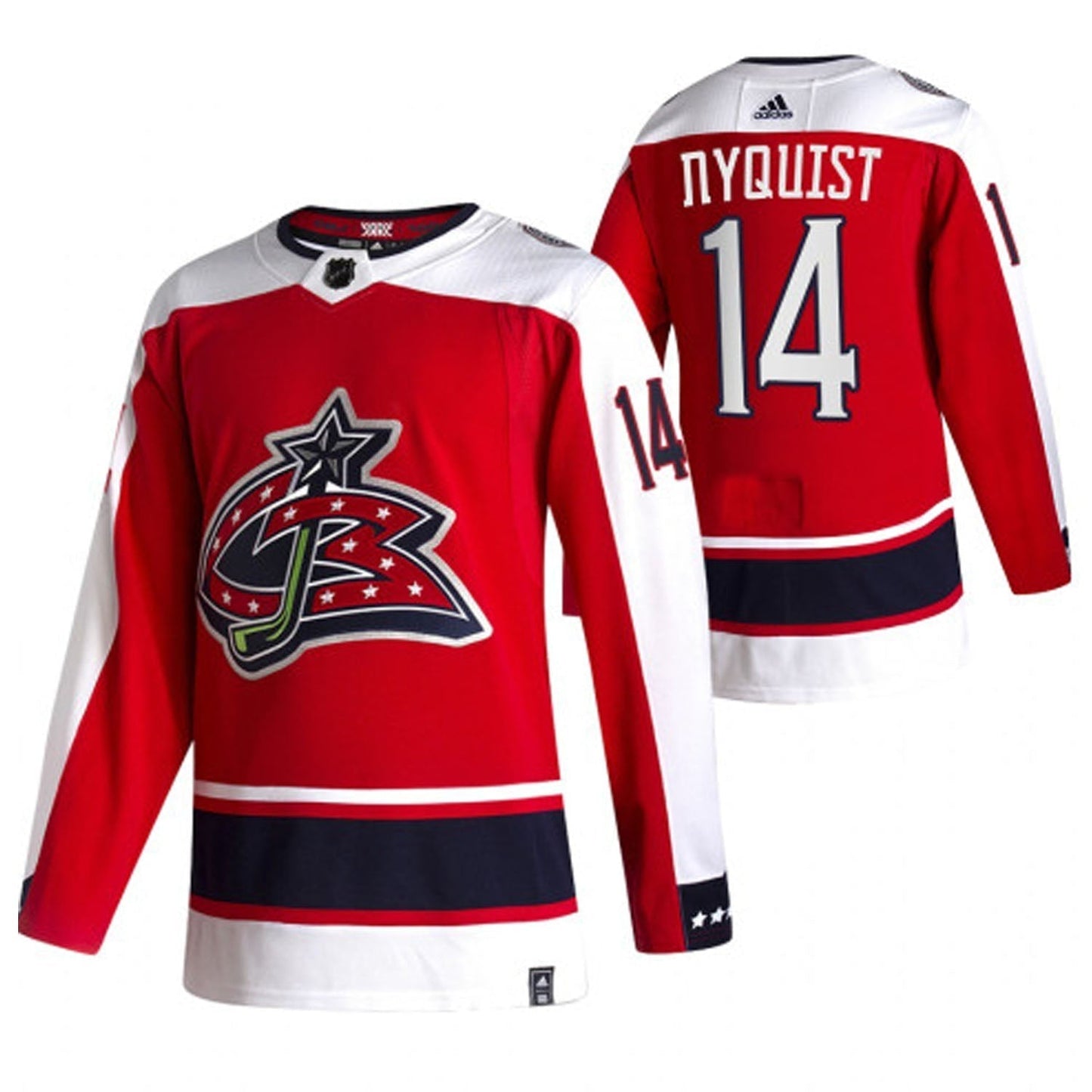 Hockey Gustav Nyquist Columbus Blue Jackets 14 Jersey