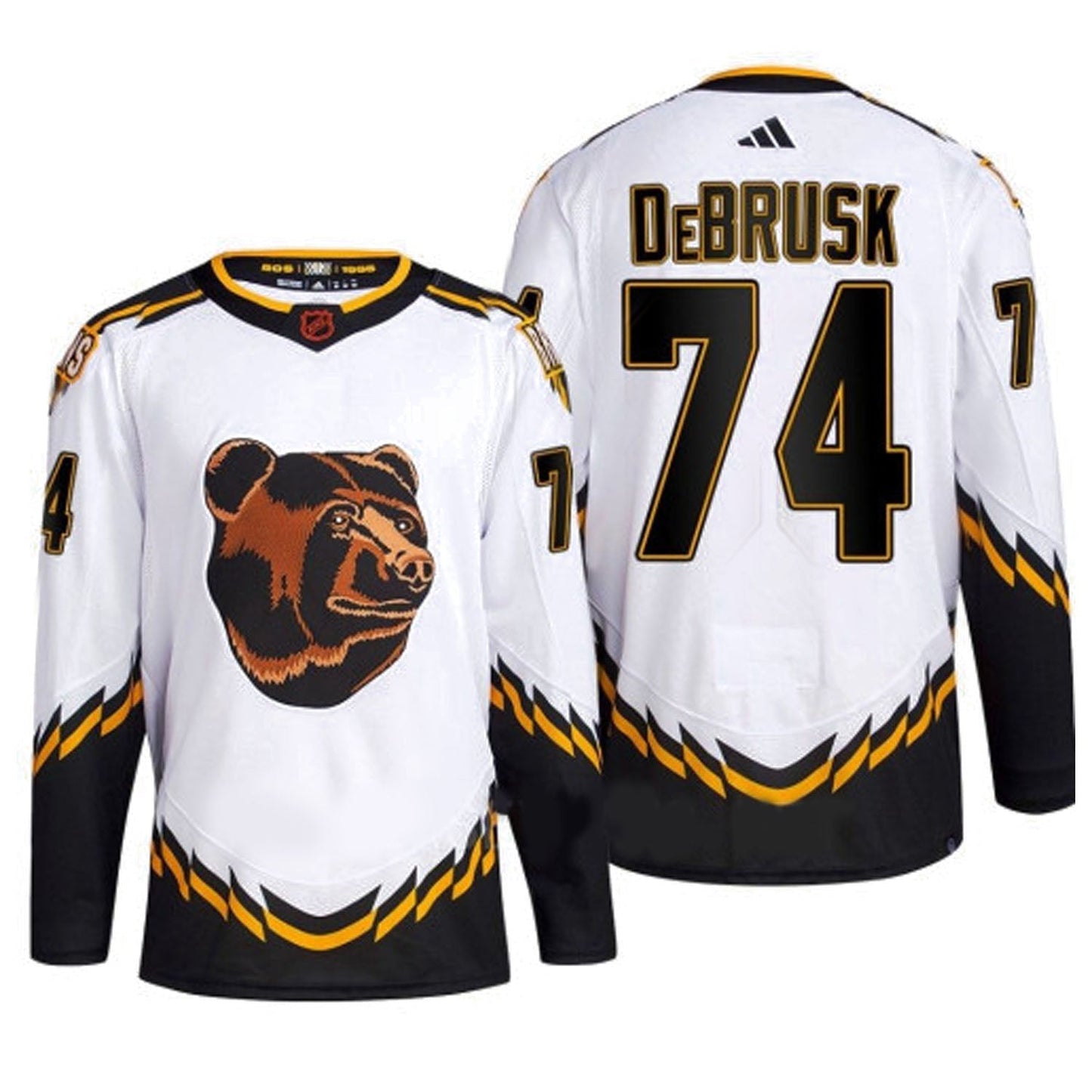 Hockey Jake Debrusk Boston Bruins 74 Jersey