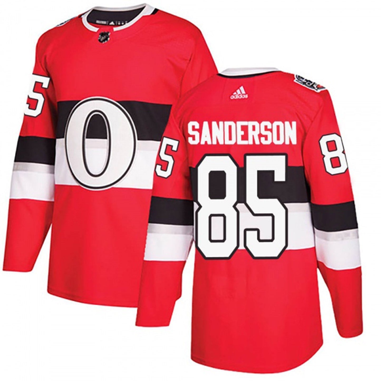 Hockey Jake Sanderson Chicago Blackhawks 85 Jersey