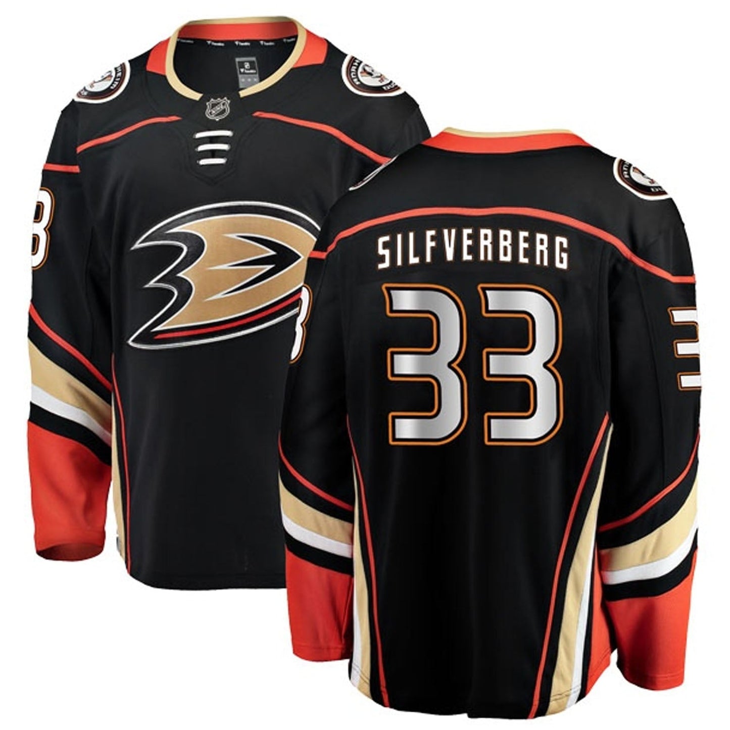 Hockey Jakob Silfverberg Anaheim Ducks 33 Jersey