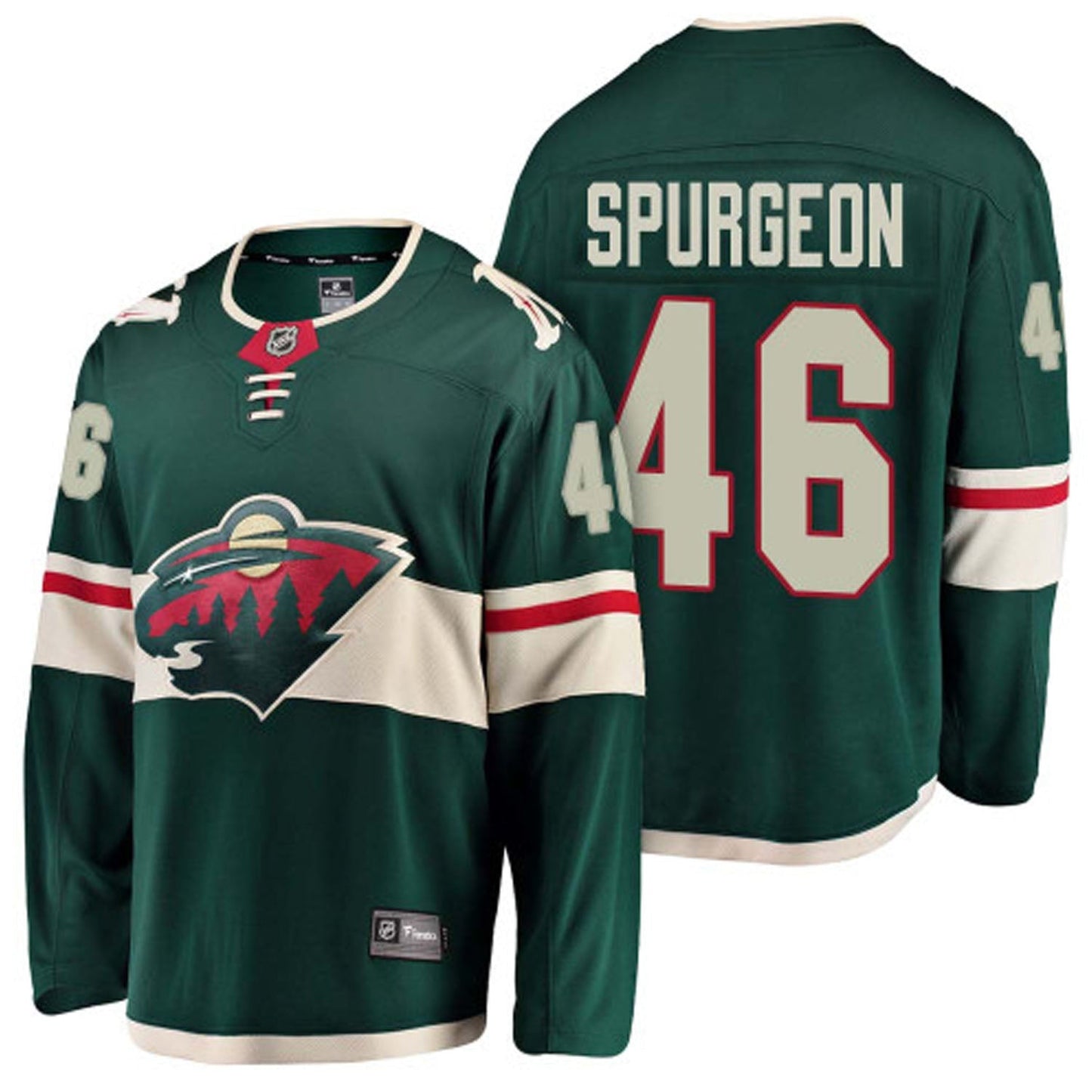 Hockey Jared Spurgeon Minnesota Wild 46 Jersey