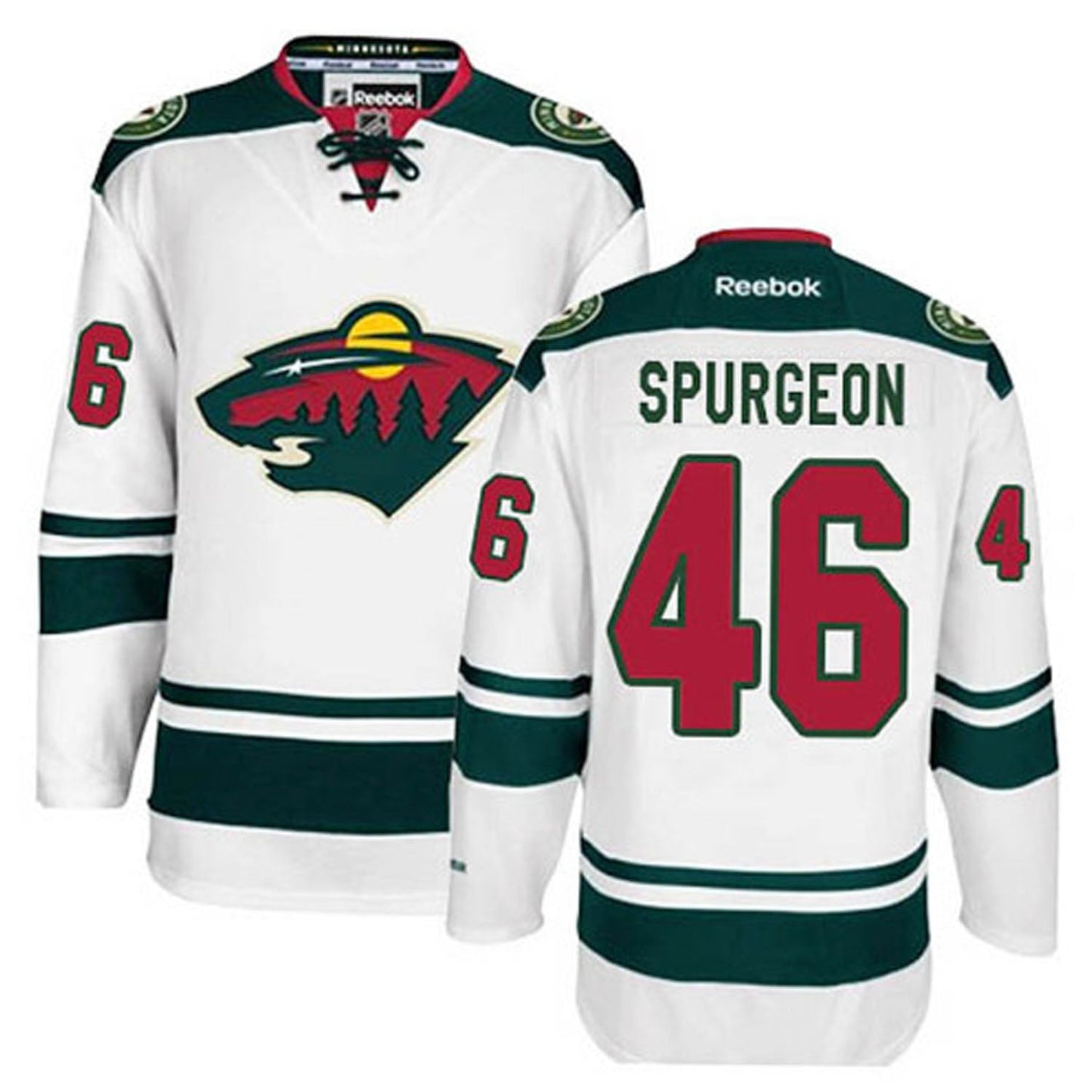 Hockey Jared Spurgeon Minnesota Wild 46 Jersey