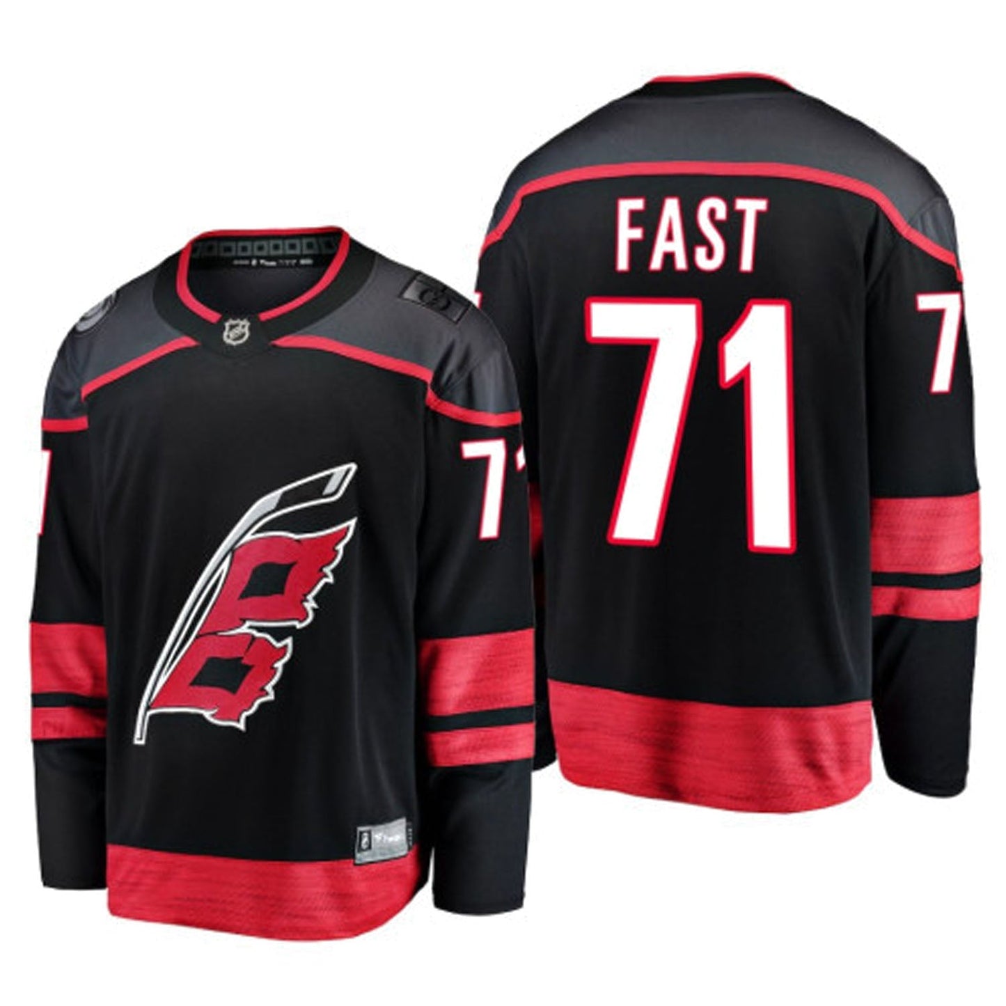 Hockey Jesper Fast Carolina Hurricanes 71 Jersey