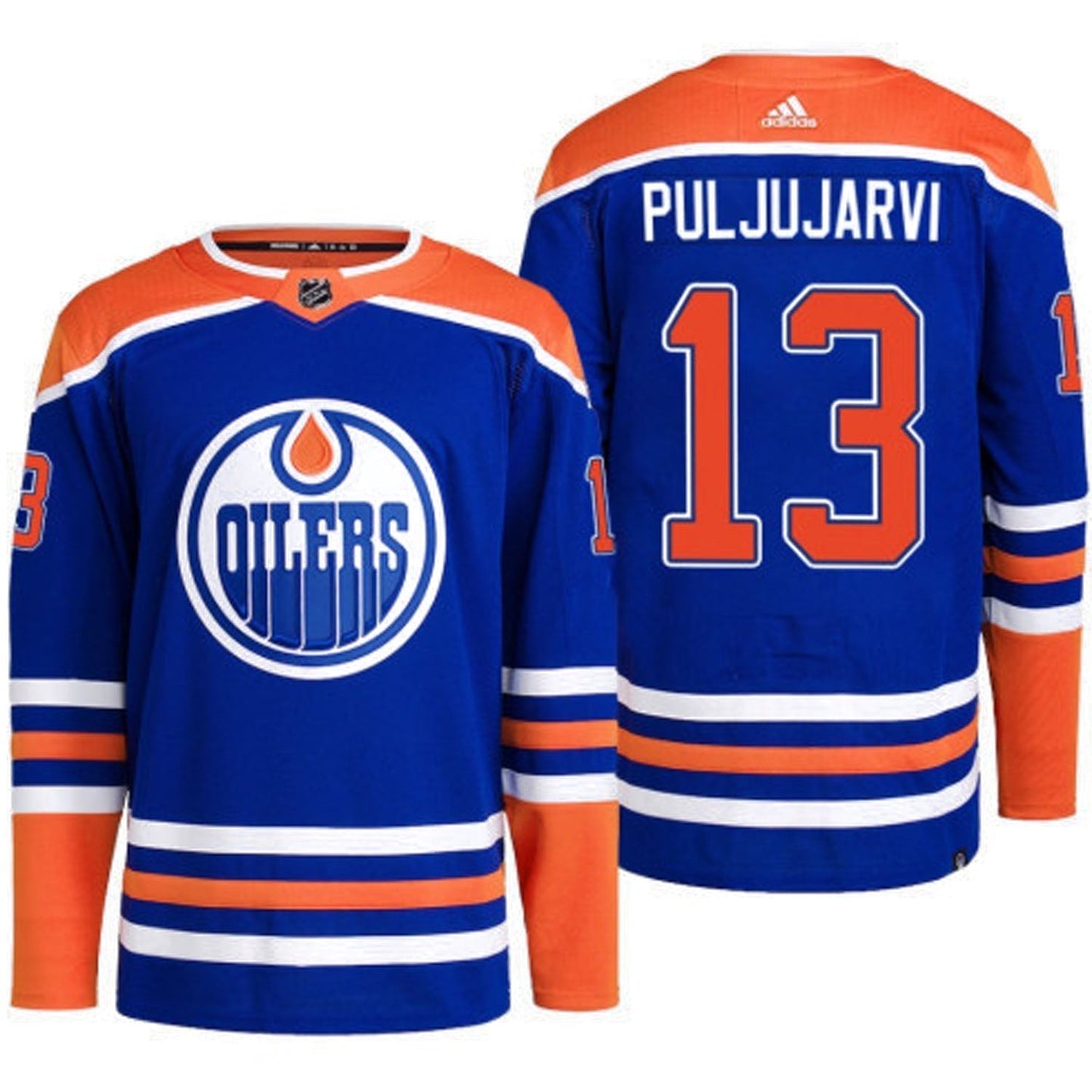 Hockey Jesse Puljujarvi Edmonton Oilers 13 Jersey