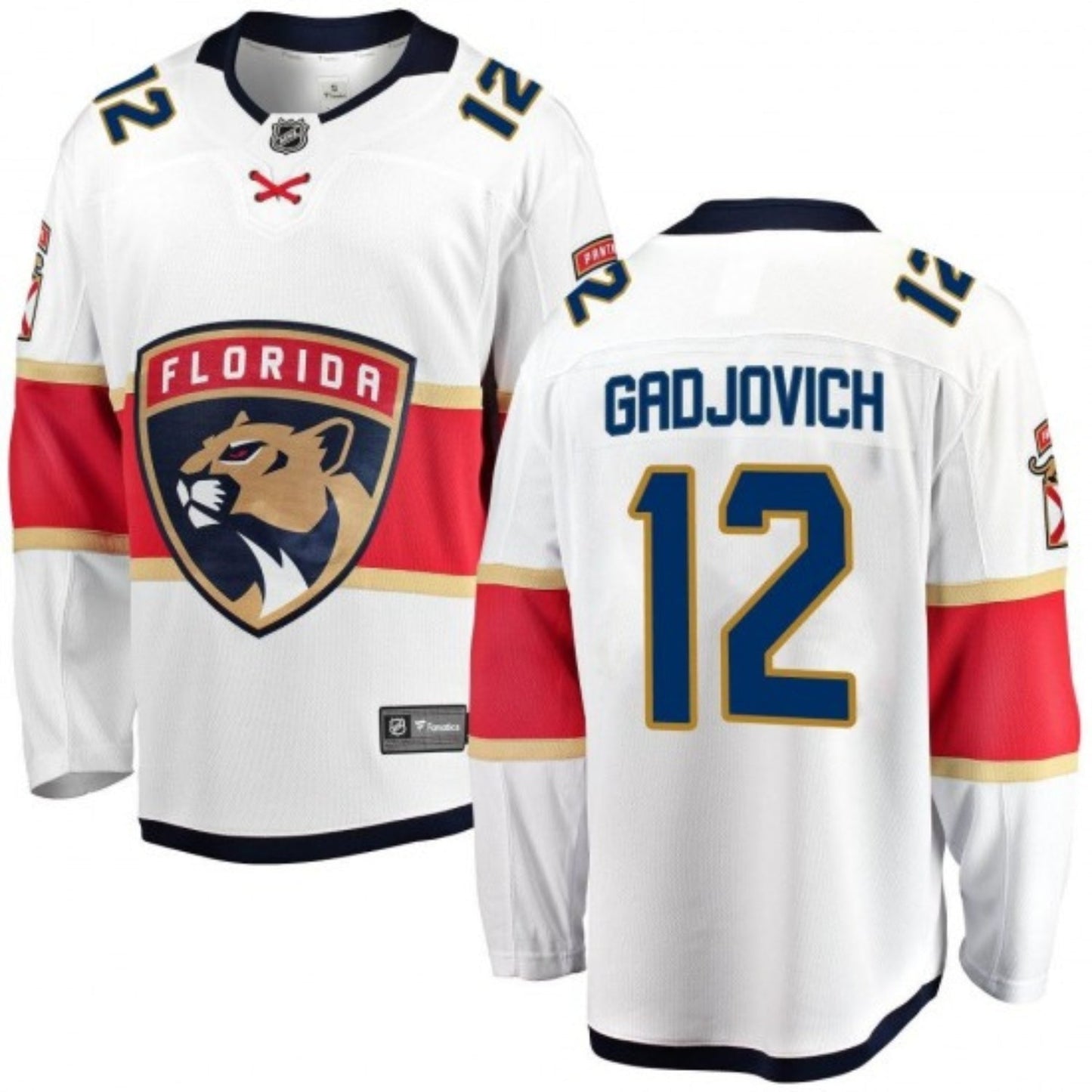 Hockey Jonah Gadjovich Florida Panthers 12 Jersey