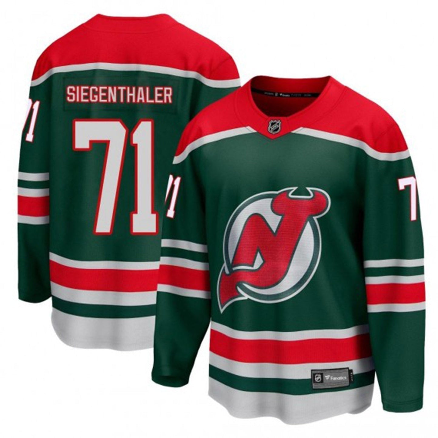 Hockey Jonas Siegenthaler New Jersey Devils 71 Jersey