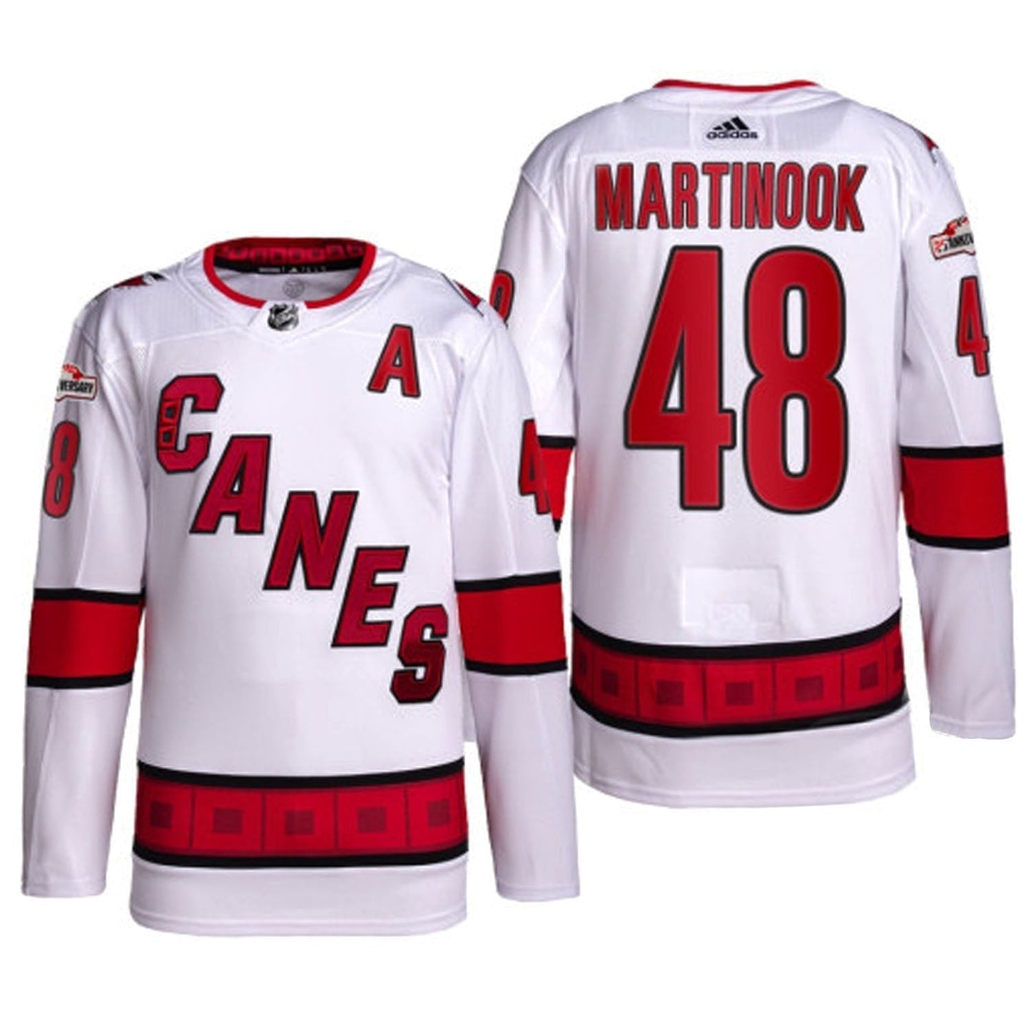 Hockey Jordan Martinook Carolina Hurricanes 48 Jersey