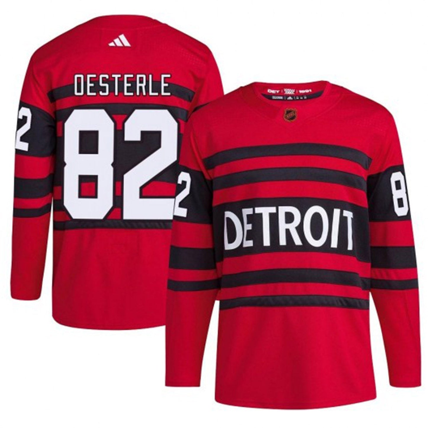 Hockey Jordan Oesterle Detroit Red Wings 82 Jersey