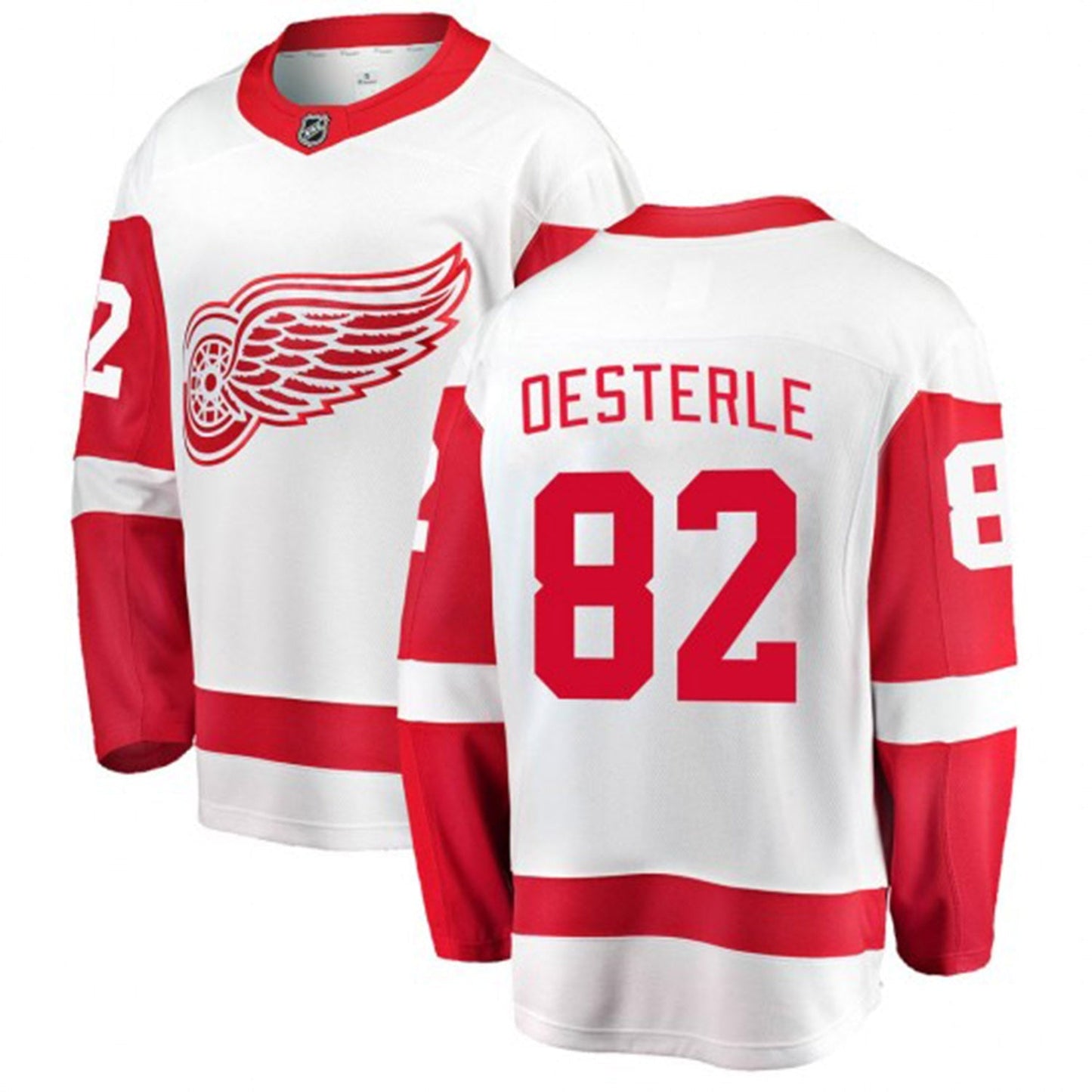Hockey Jordan Oesterle Detroit Red Wings 82 Jersey