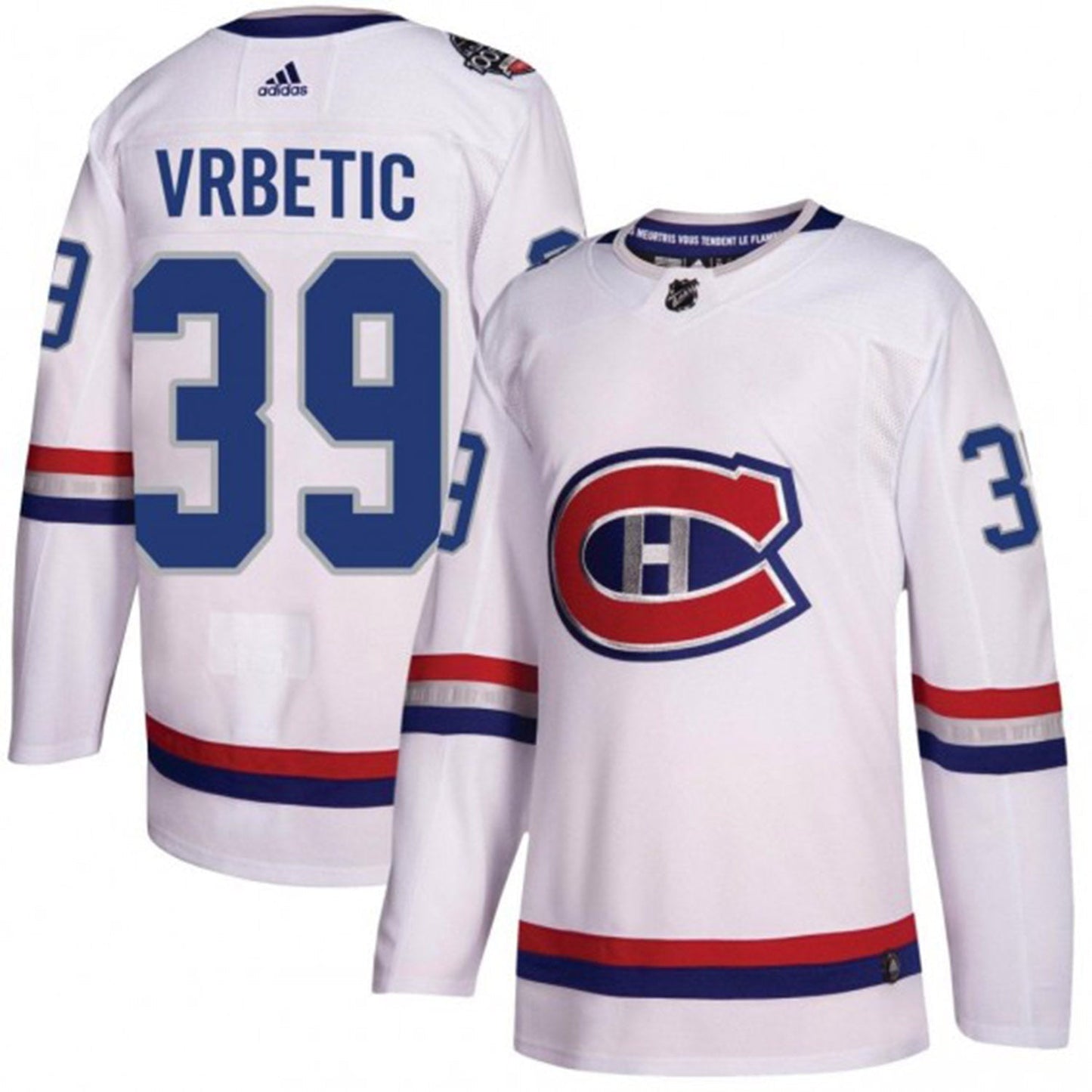 Hockey Joseph Vrbetic Montreal Canadiens 39 Jersey