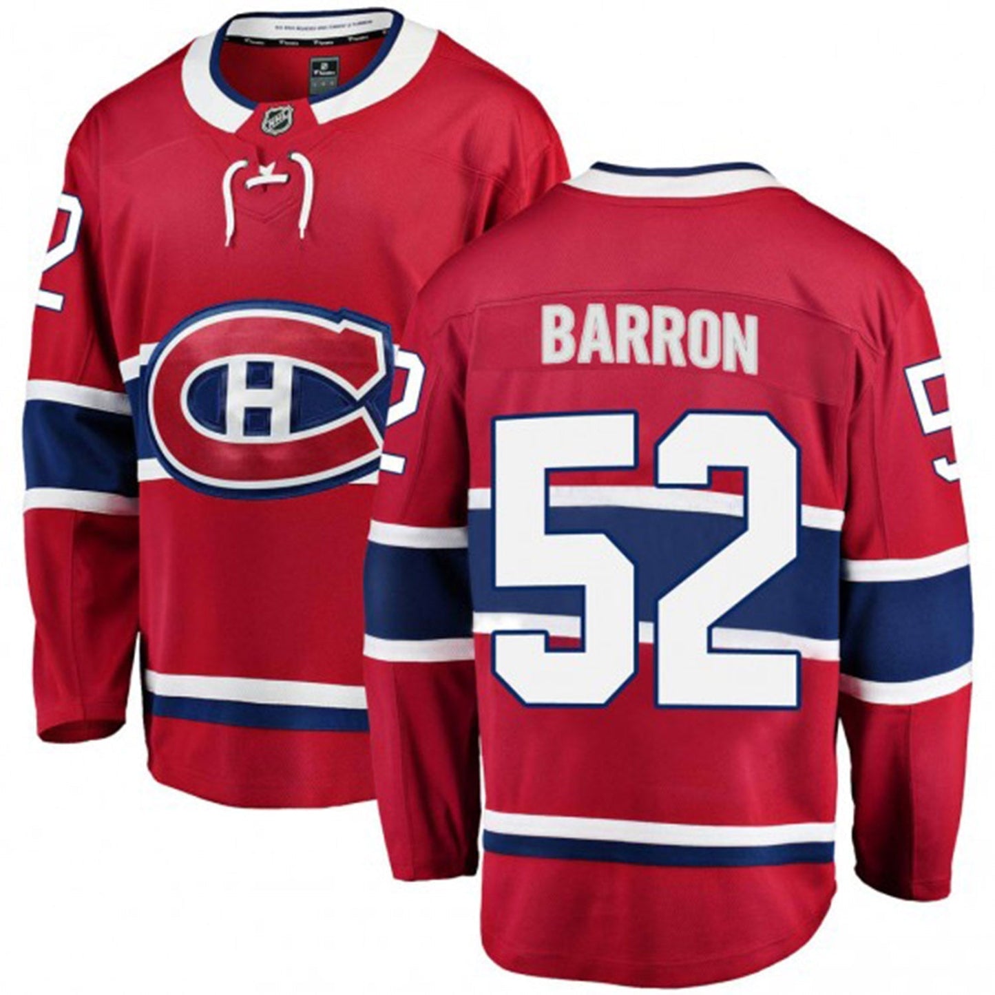 Hockey Justin Barron Montreal Canadiens 52 Jersey