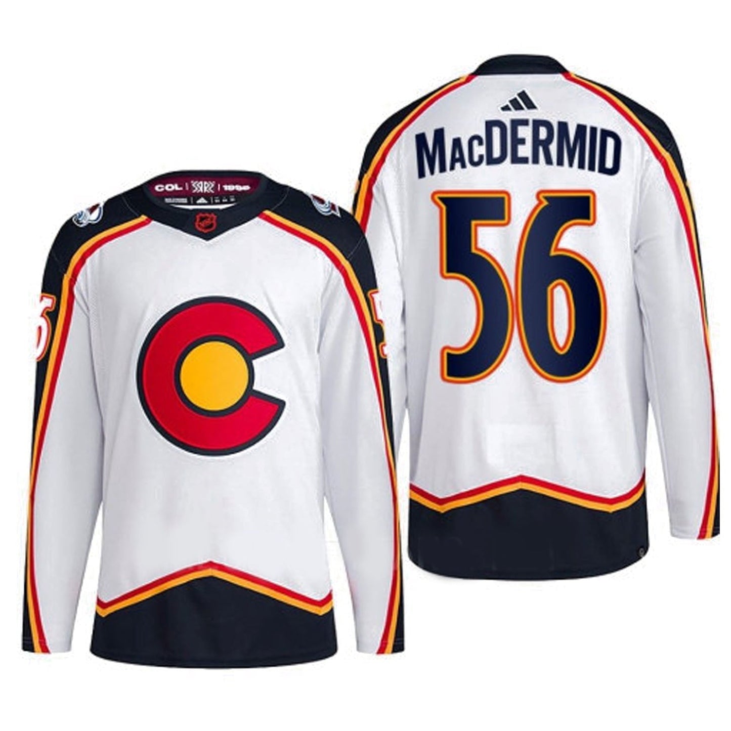 Hockey Kurtis MacDermid Colorado Avalanche 56 Jersey