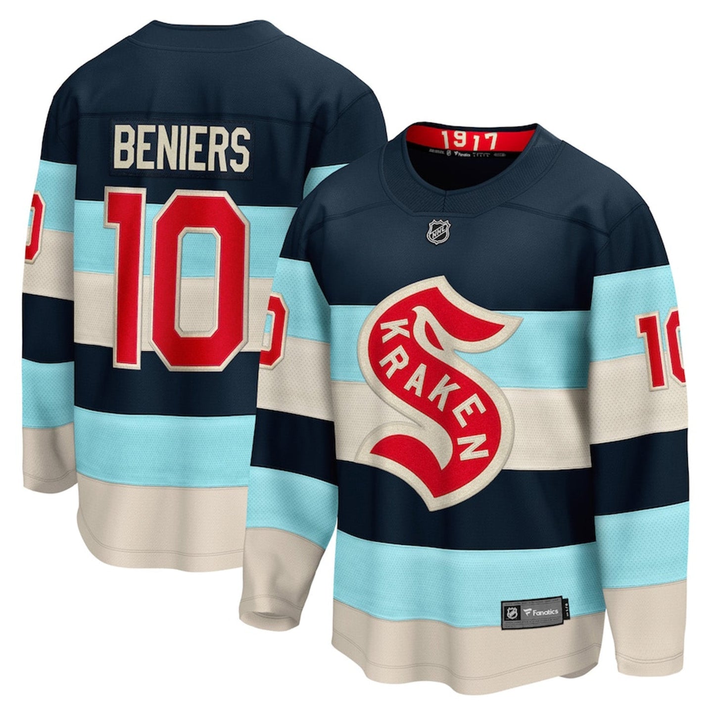 Hockey Matty Beniers Seattle Kraken Winter Classic 10 Jersey