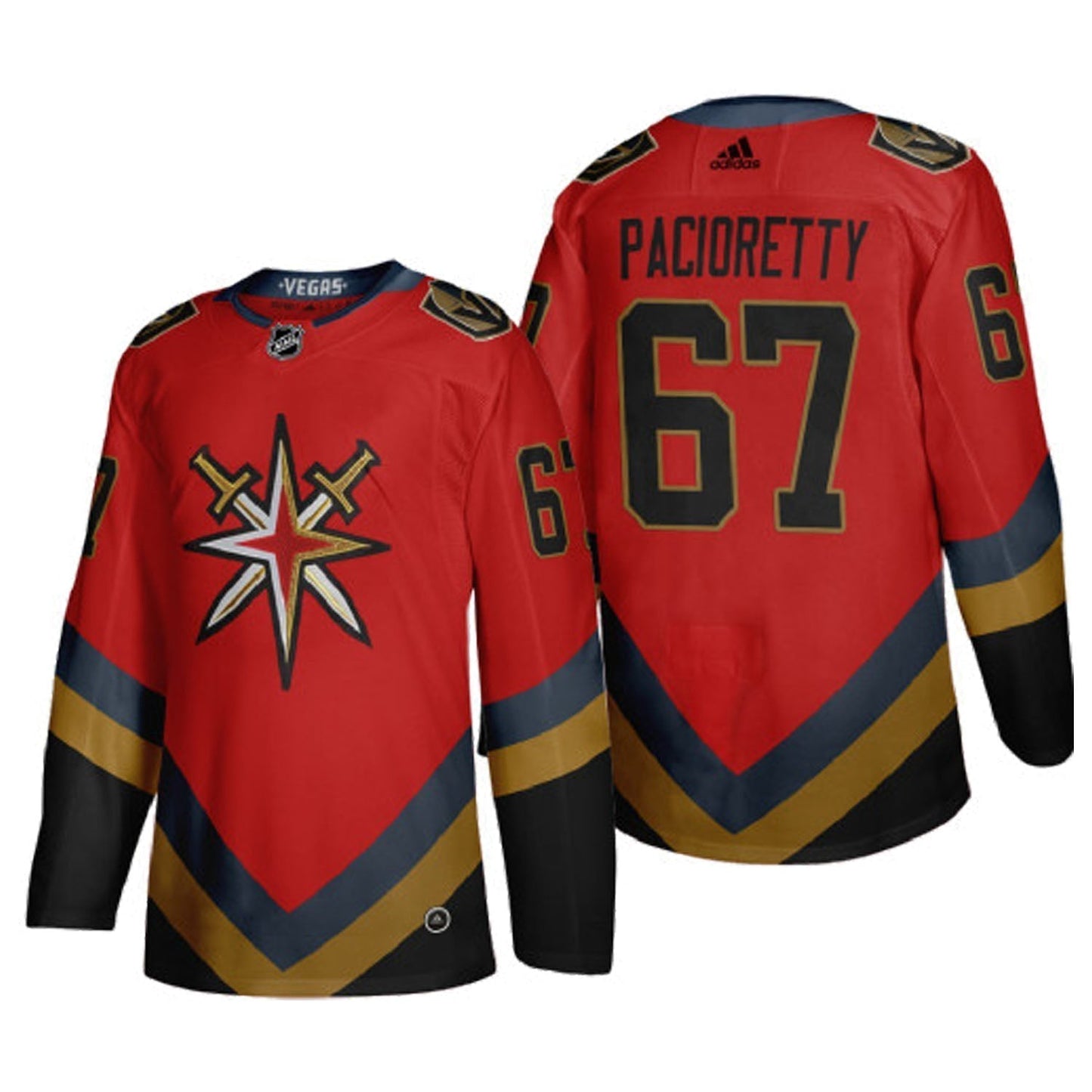 Hockey Max Pacioretty Vegas Golden Knights 67 Jersey