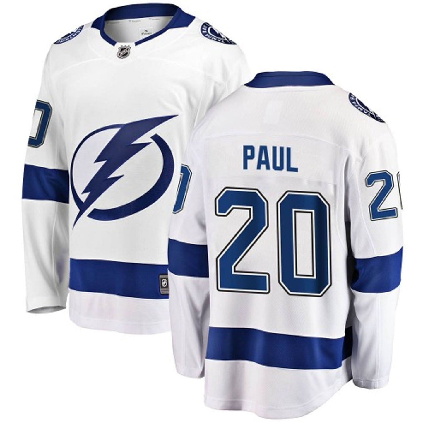 Hockey Nick Paul Tampa Bay Lightning 20 Jersey