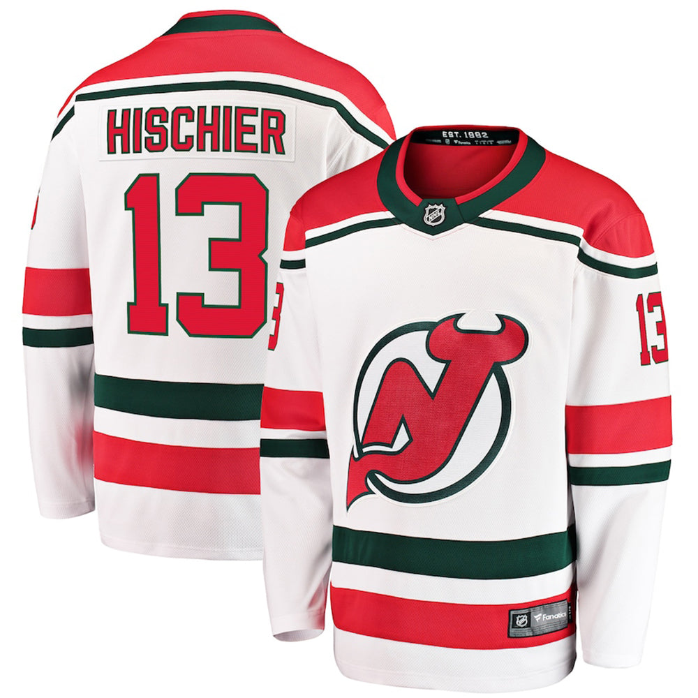 Hockey Nico Hischier New Jeresy Devils 13 Jeresy