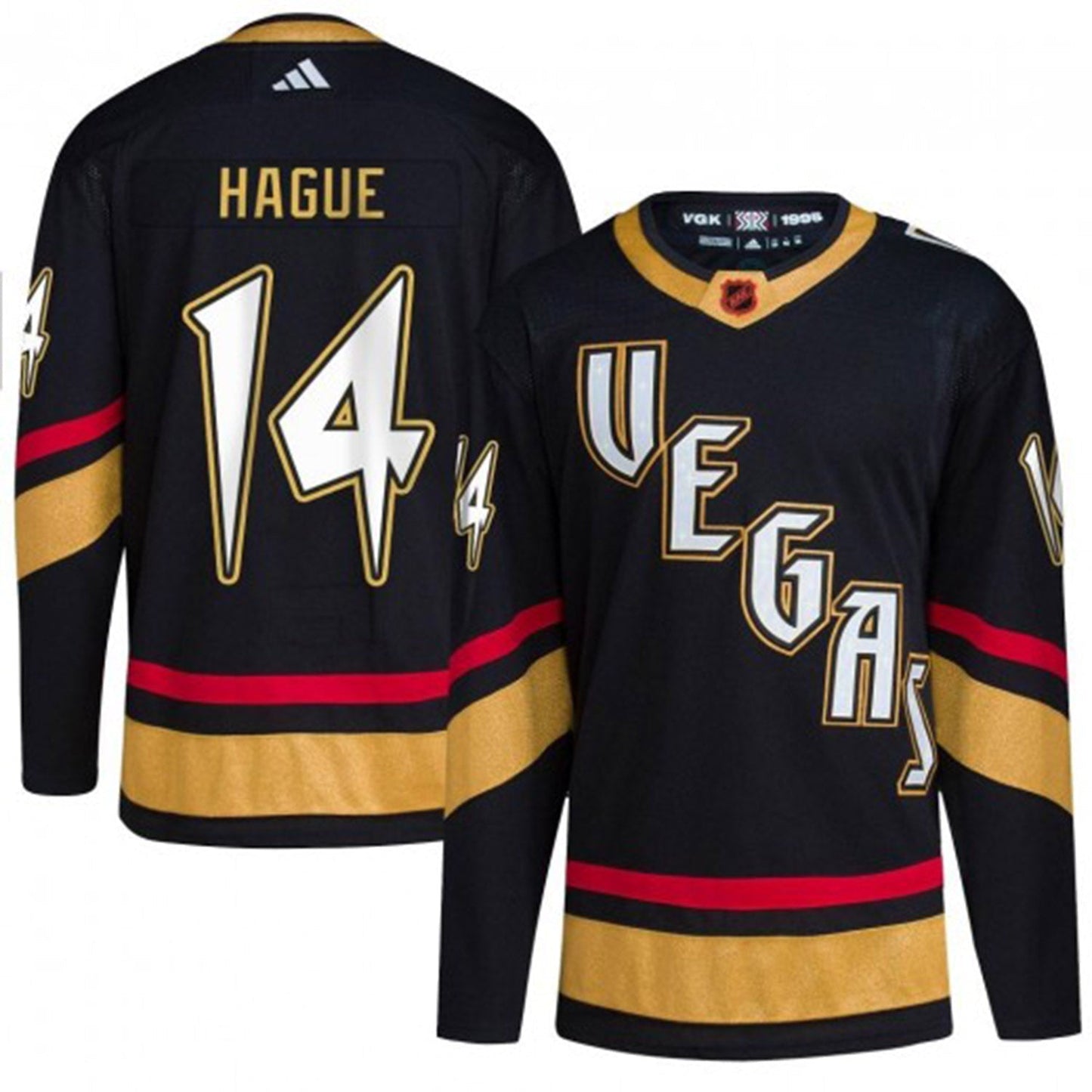 Hockey Nicolas Hague Vegas Golden Knights 14 Jersey