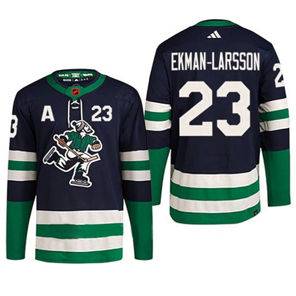 Hockey Oliver Ekman-Larsson Vancouver Canucks 23 Jersey