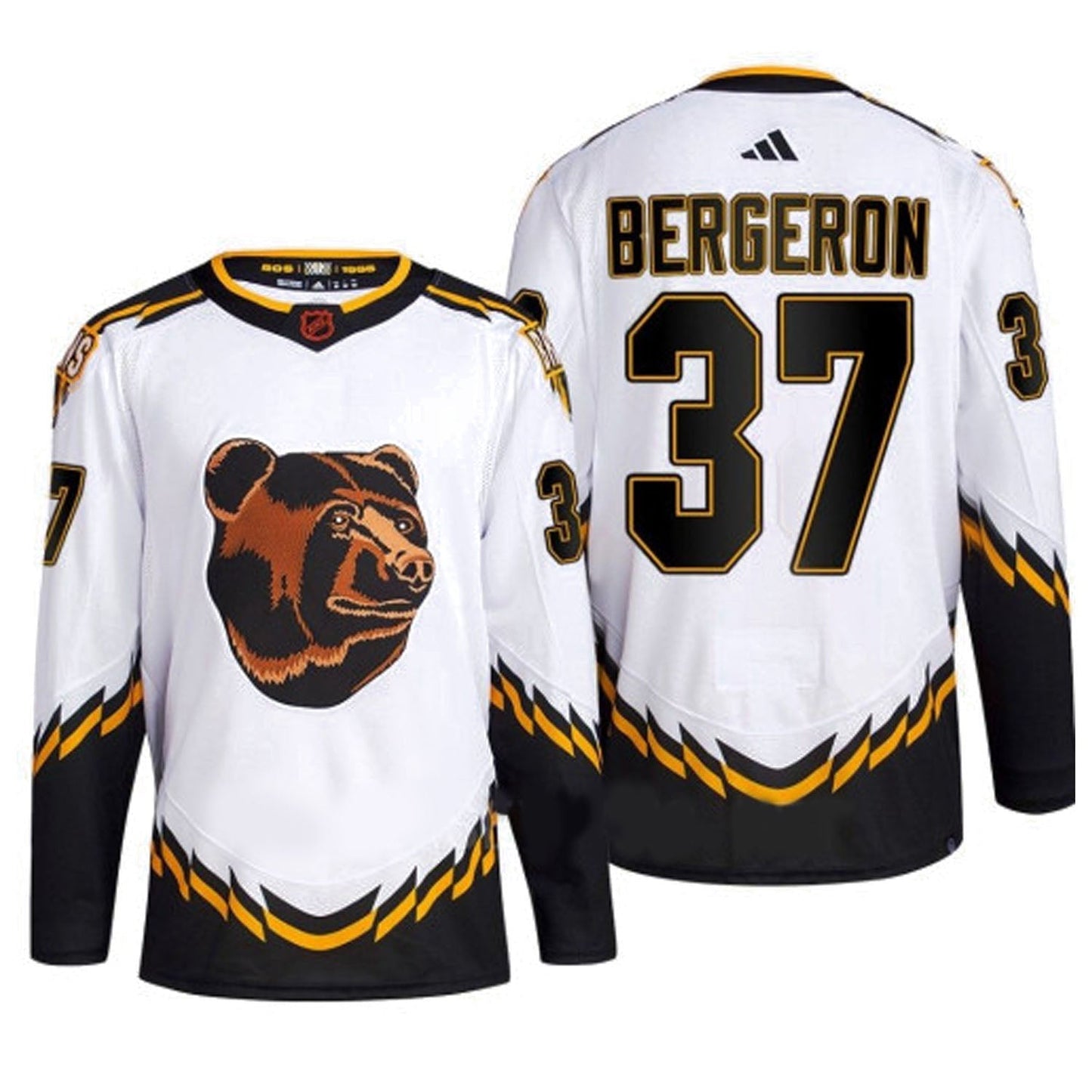 Hockey Patrice Bergeron Boston Bruins 37 Jersey