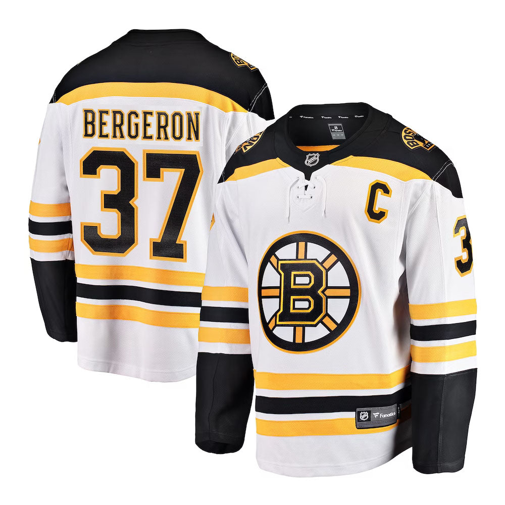 Hockey Patrice Bergeron Boston Bruins 37 Jersey