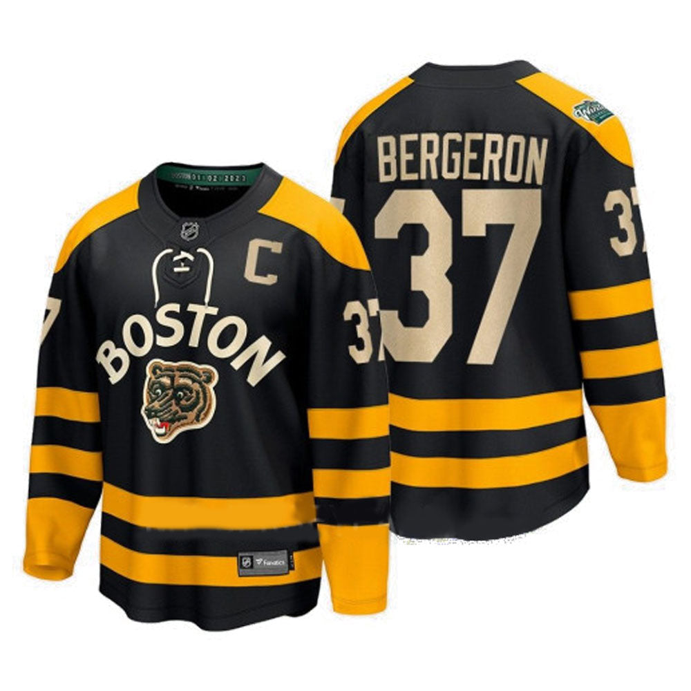 Hockey Patrice Bergeron Boston Bruins 37 Jersey