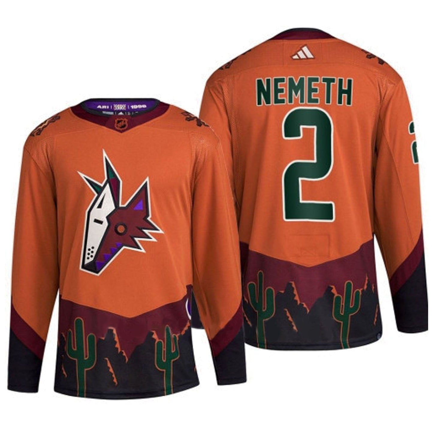Hockey Patrik Nemeth Arizona Coyotes 2 Jersey
