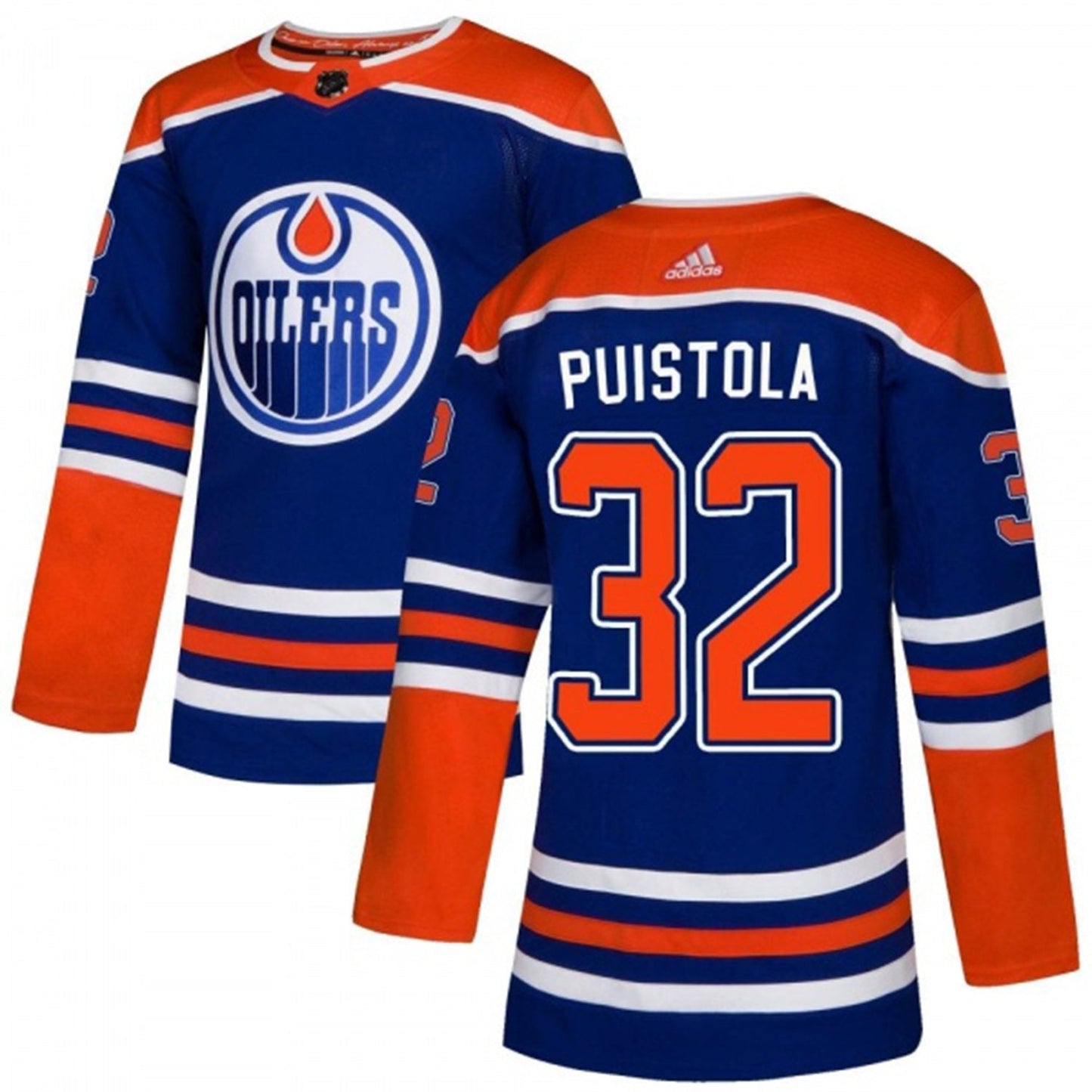 Hockey Patrik Puistola Edmonton Oilers 32 Jersey
